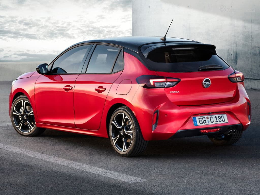 1024x768 Opel Corsa F AT 136 HP specifications and technical data