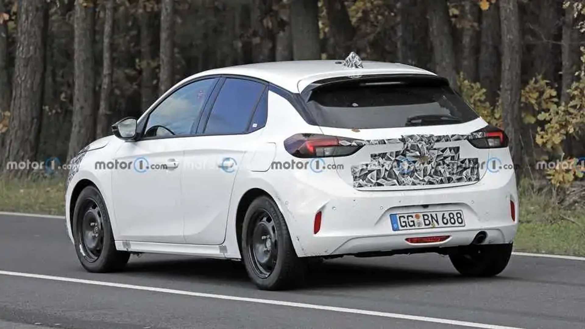 1920x1080 Opel Corsa Facelift Spied Again Showing More Of Its Refreshed Body