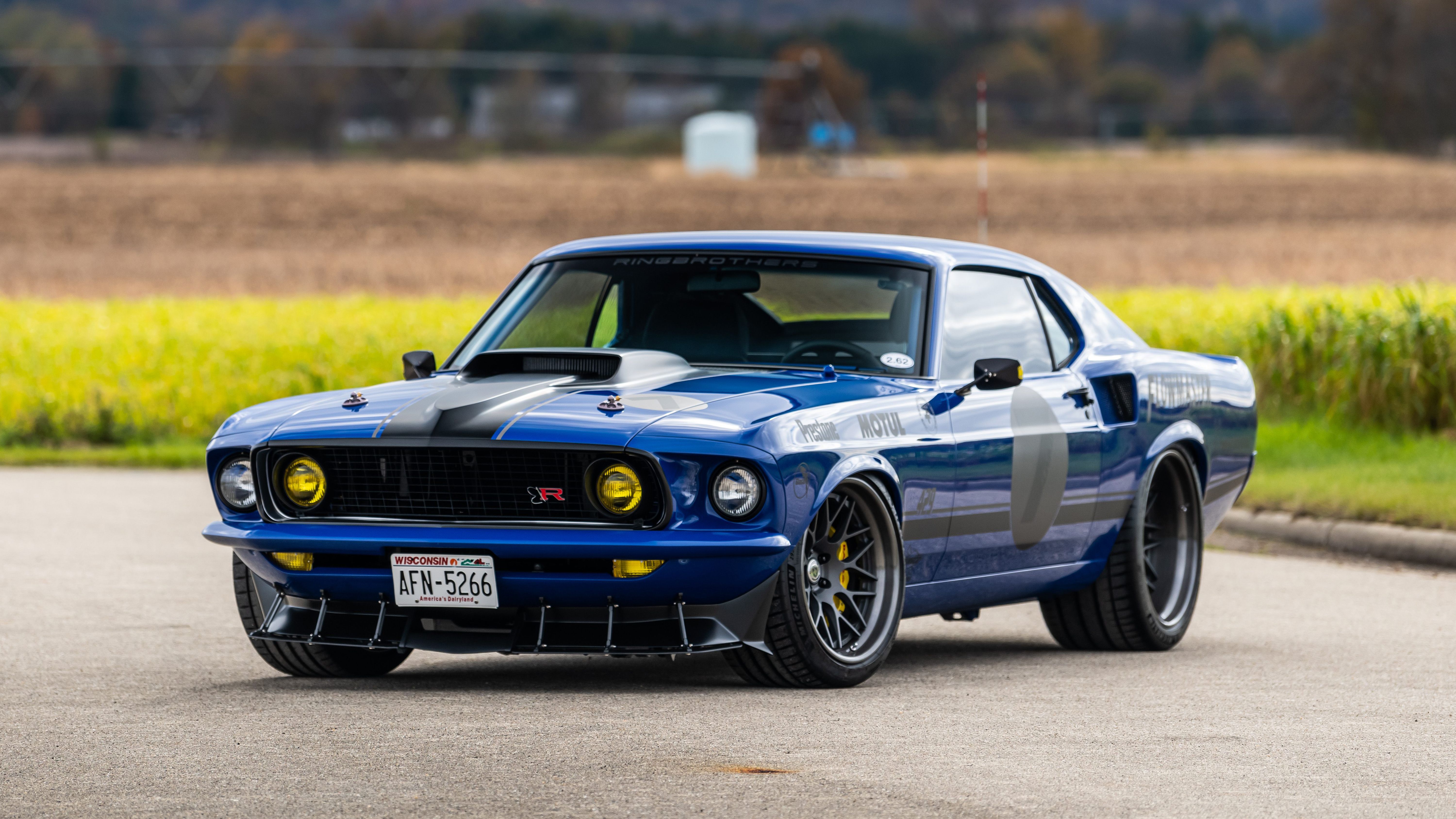 6000x3375 Ford Mustang 1969 4k PC Wallpaper