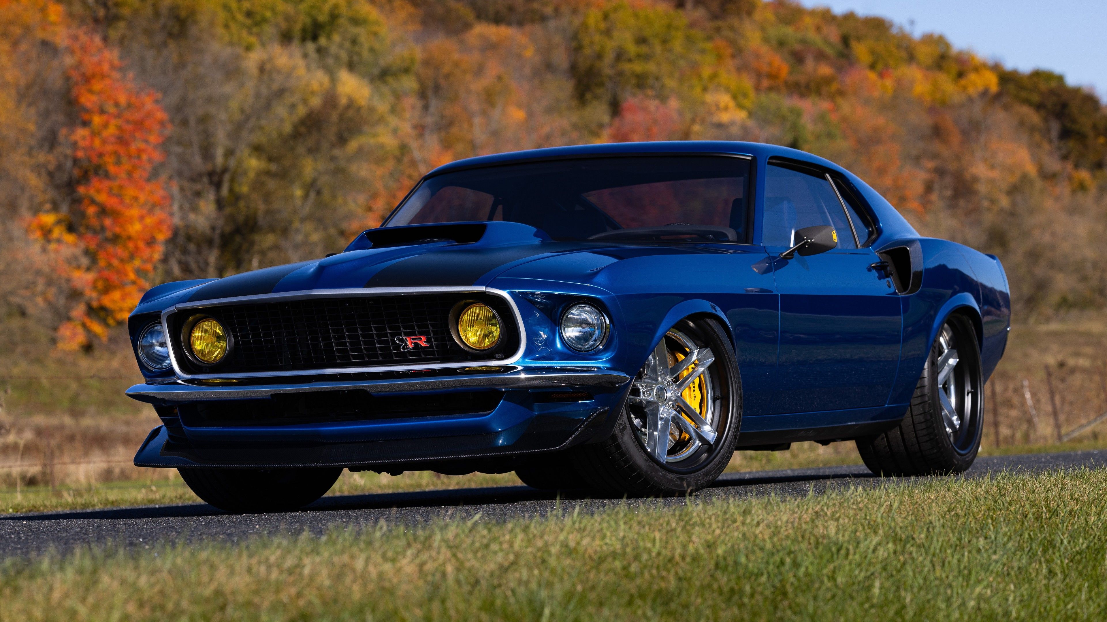 3840x2160 Ringbrothers Ford Mustang Patriarc Car 4K 8K HD Cars Wallpaper