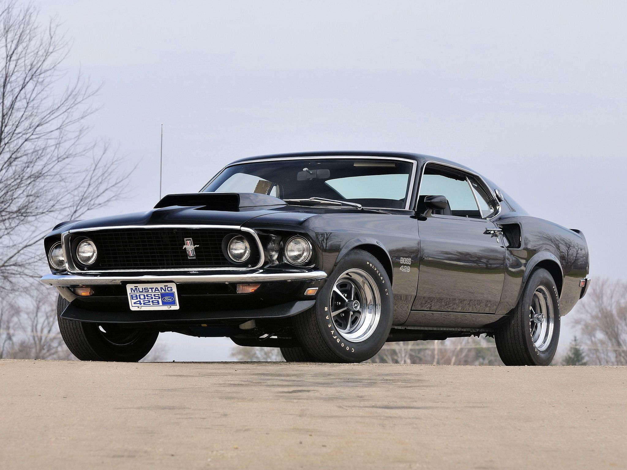 2048x1536 Desktop wallpaper: Mustang, Ford, Cars, Muscle Car, Boss, 429 4K free download for PC. 60679