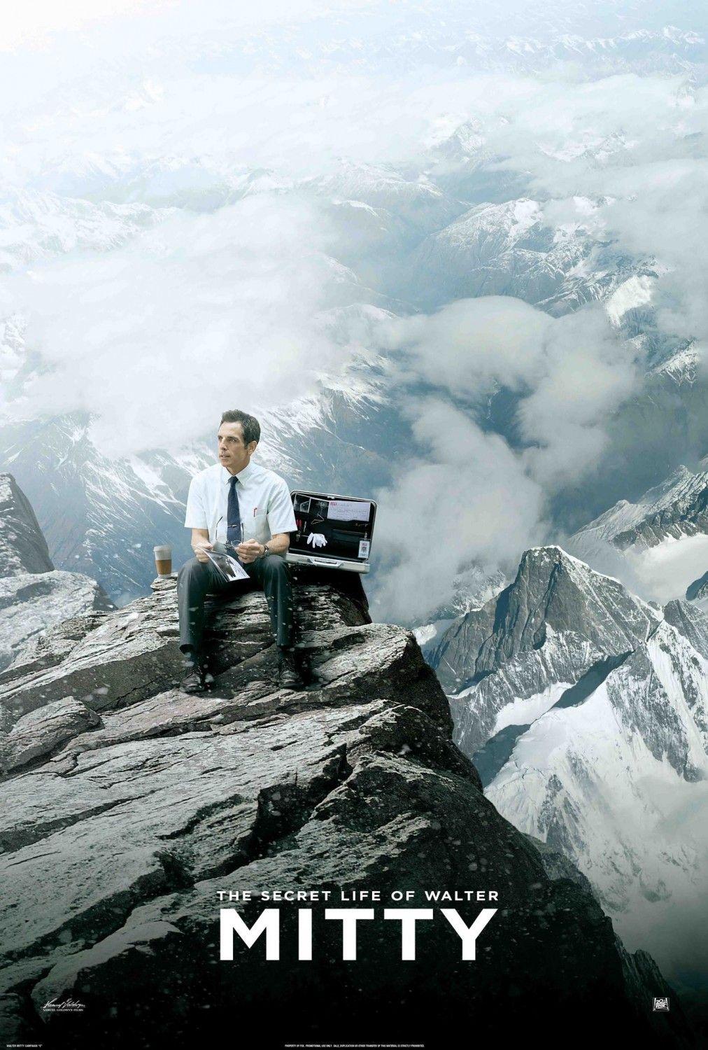 1012x1500 The Secret Life of Walter Mitty Movie Poster ( of 10)