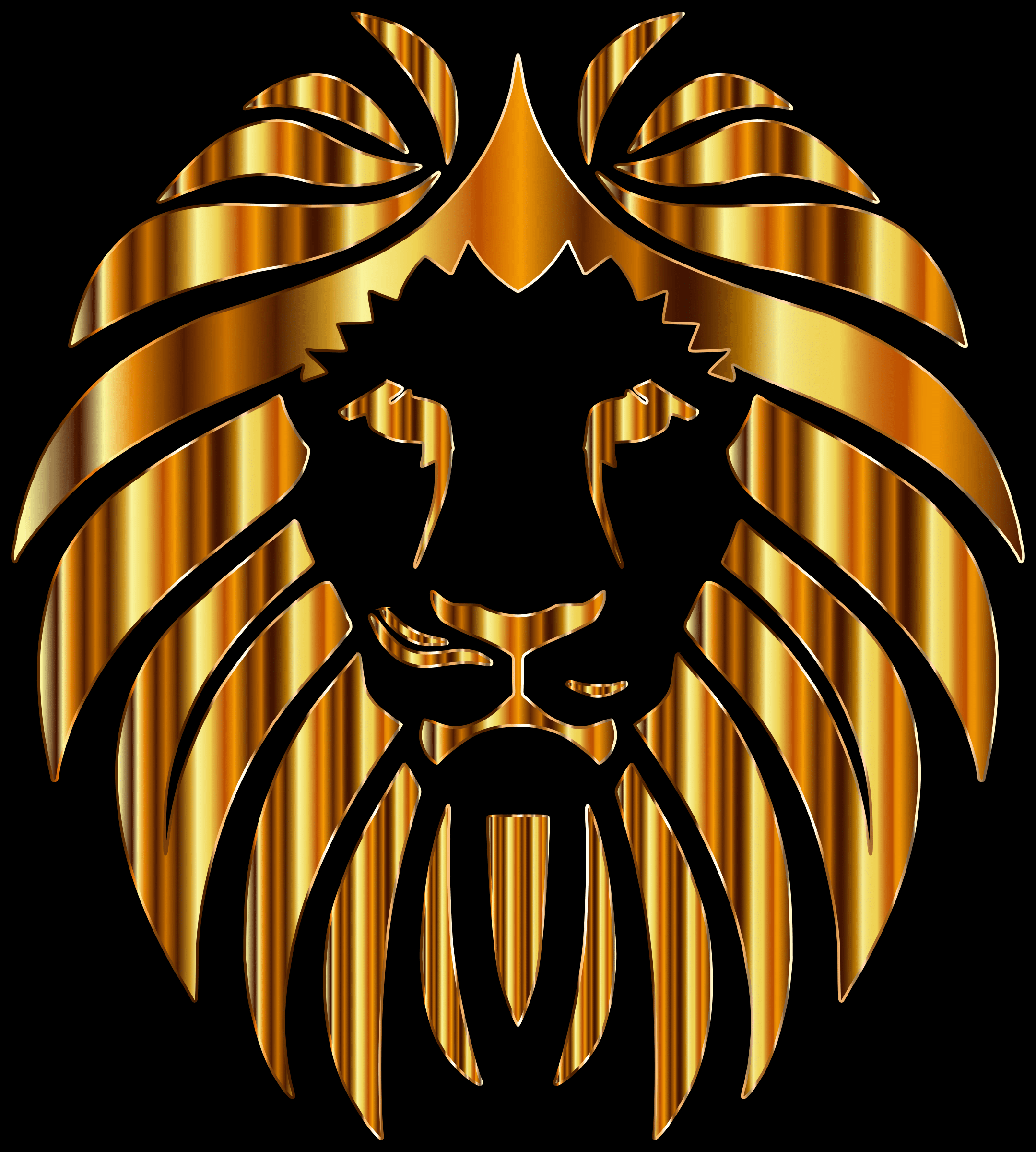 Gold Lion Wallpapers Top Free Gold Lion Backgrounds Wallpaperaccess ...