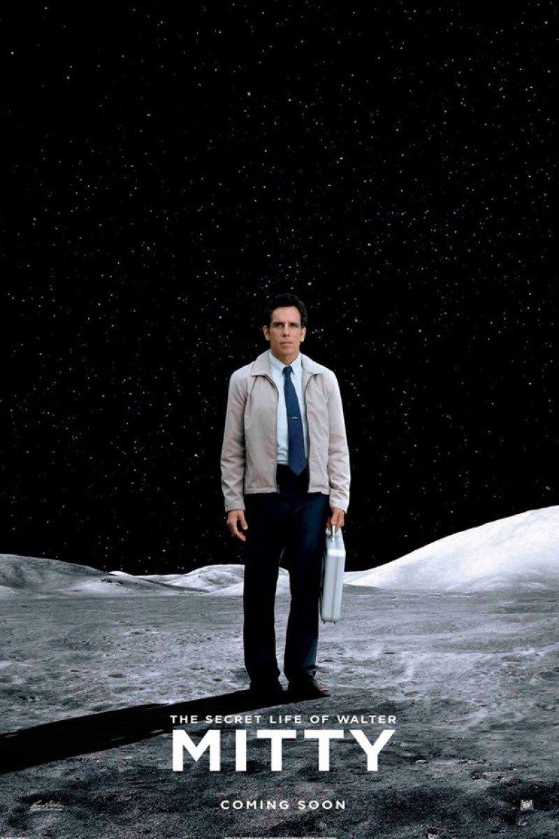 800x1200 The Secret Life of Walter Mitty on the Moon Poster