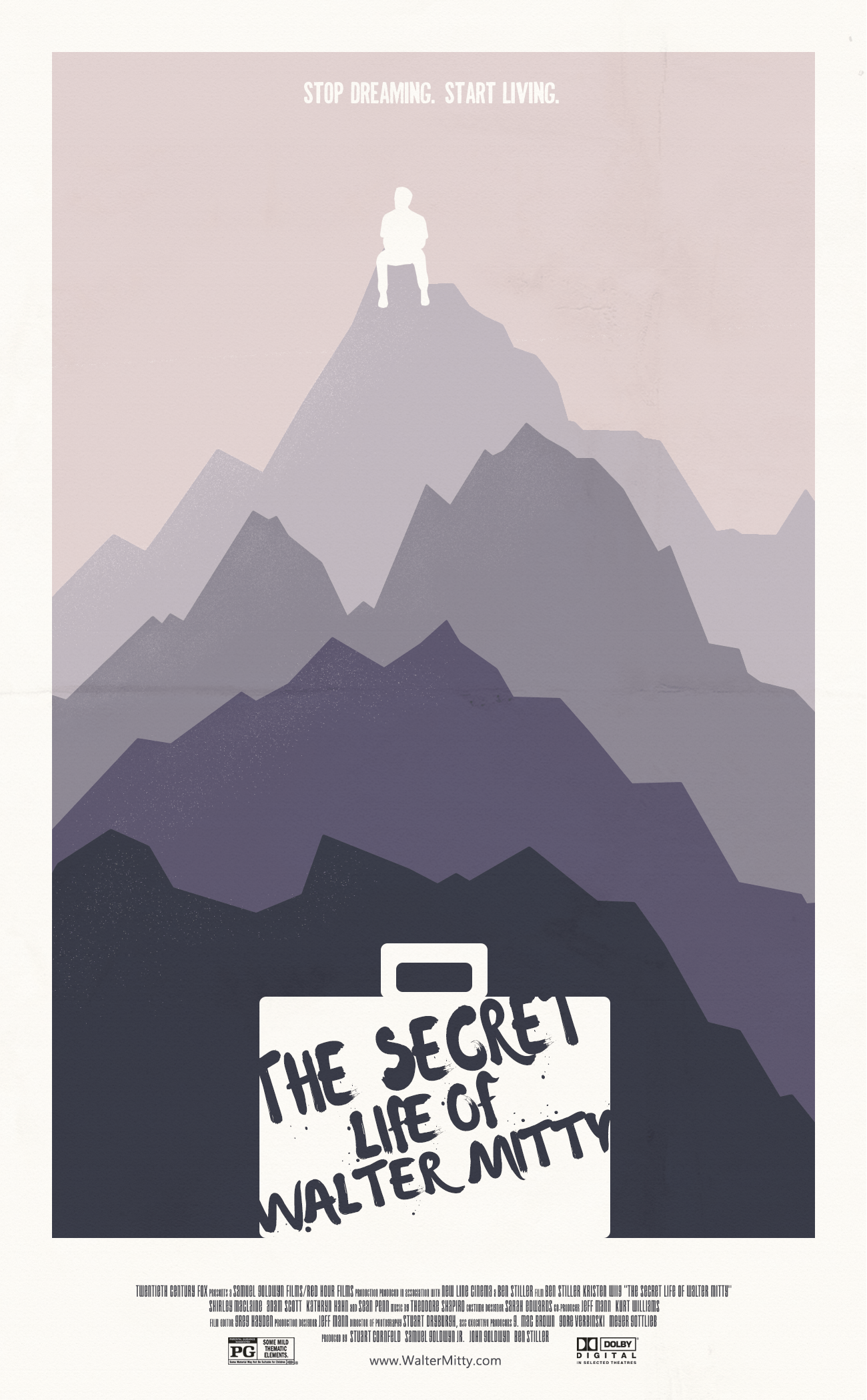 1300x2100 The Secret Life of Walter Mitty. Life of walter mitty, Walter mitty, Indie movie posters