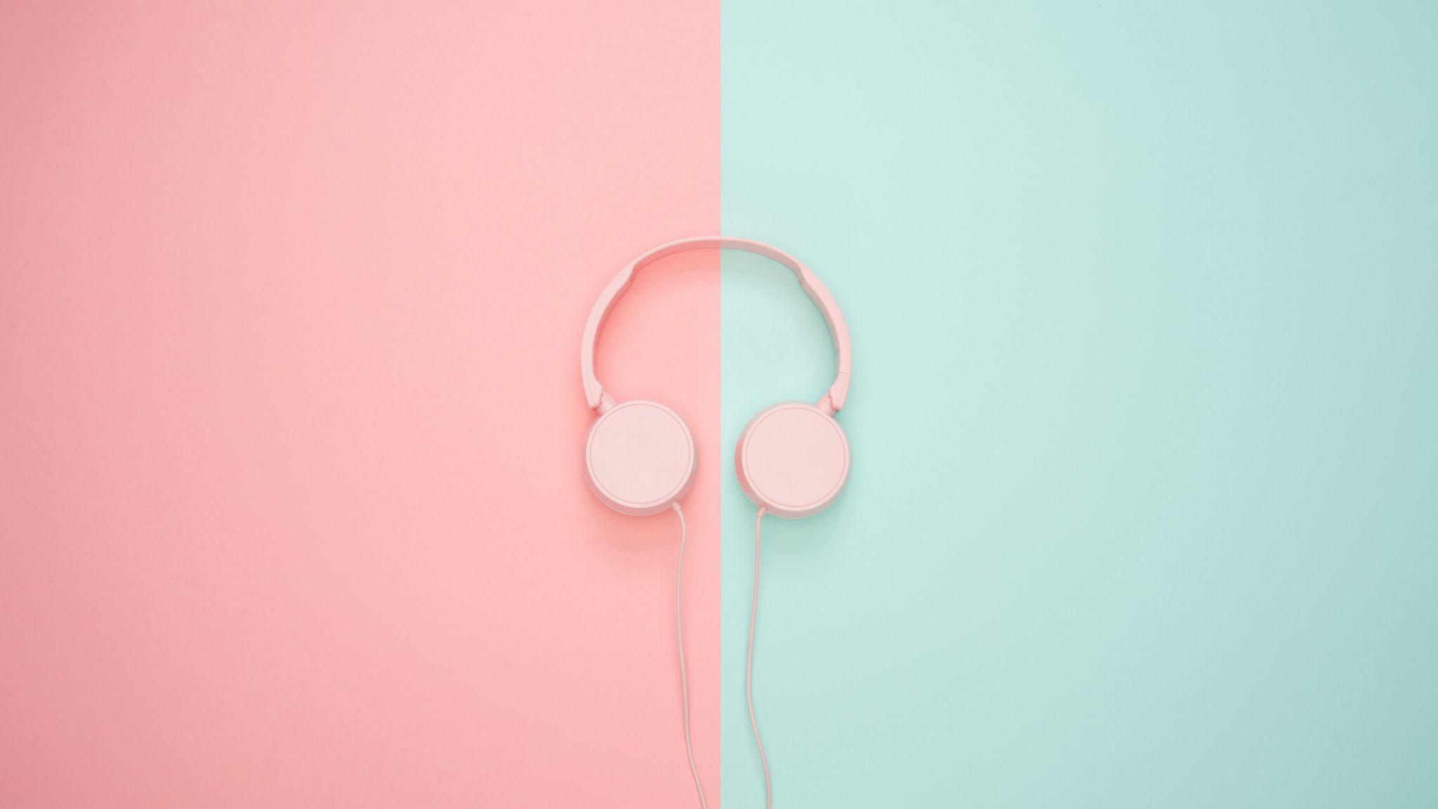 2048x1152 Headphones, Music, Minimal, Wallpaper Laptop Wallpaper Hd, Download Wallpaper