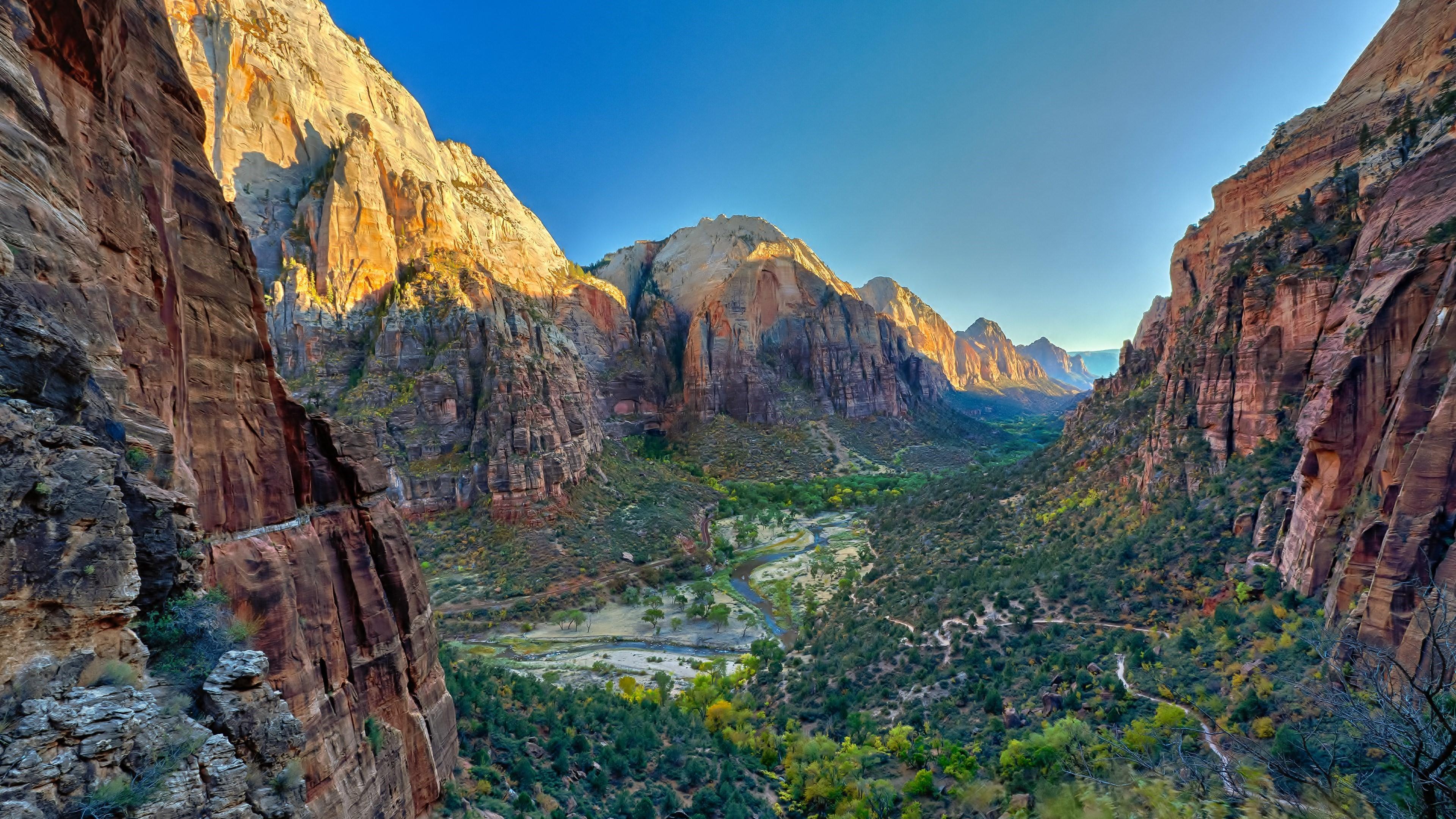 3840x2160 Zion National Park Park In Utah Wallpaper. Wallpaper