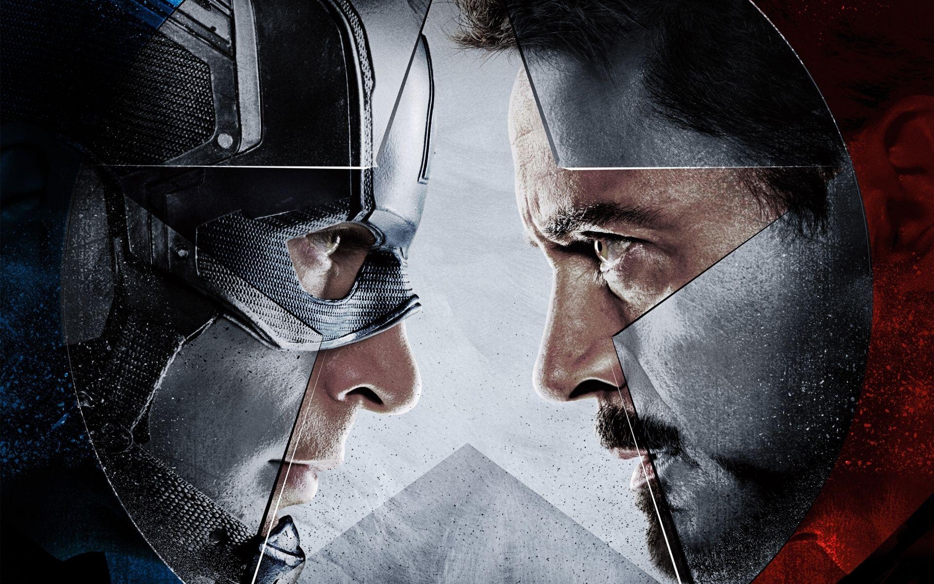 1920x1200 Captain America vs Iron Man HD Wallpaper