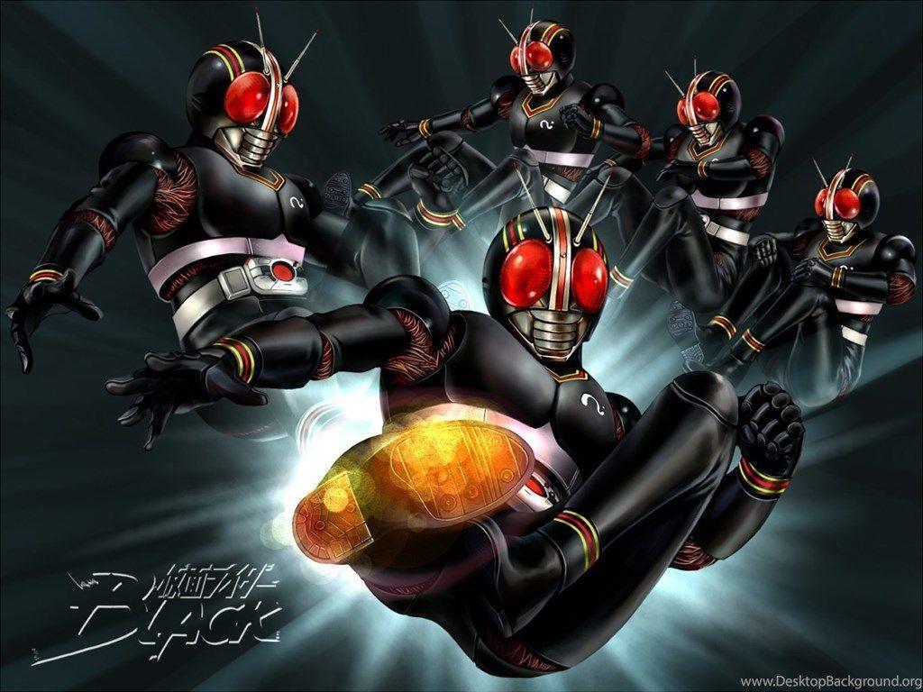 1024x768 Kamen Rider Black Wallpaper