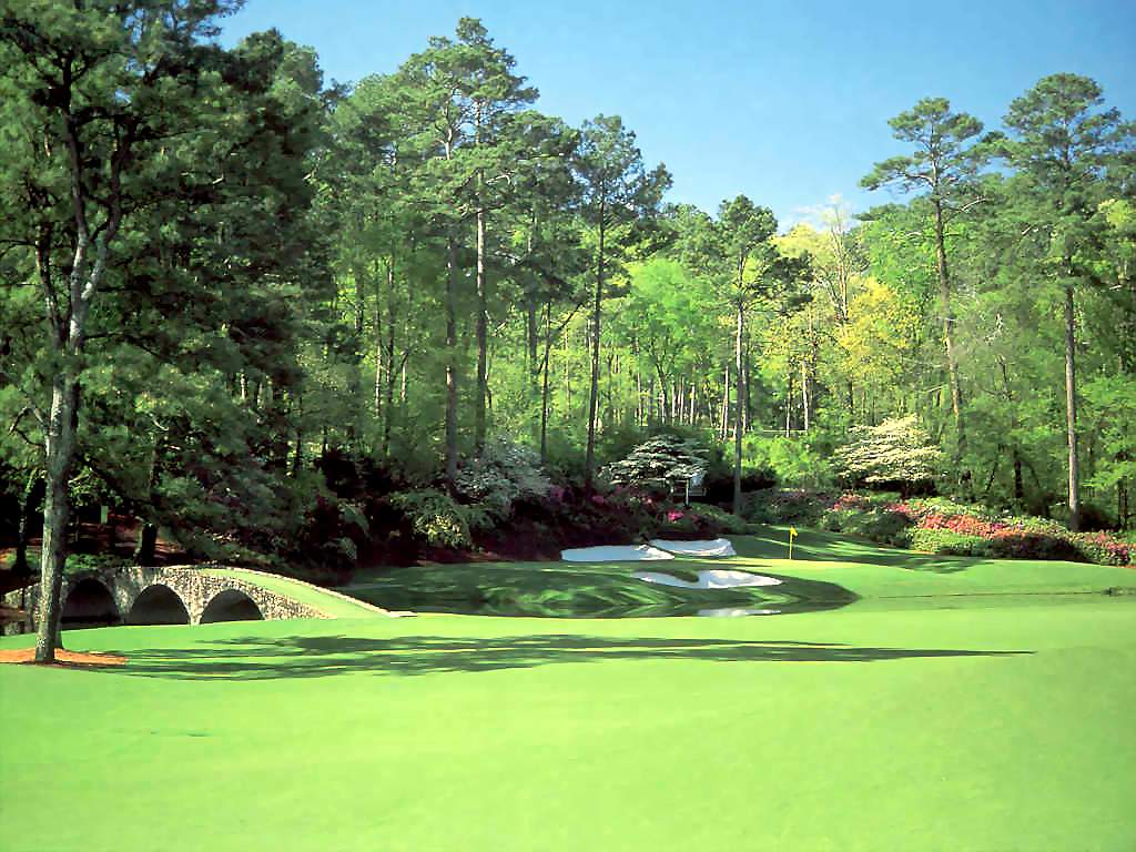 1024x768 Augusta National Golf Course Wallpaper