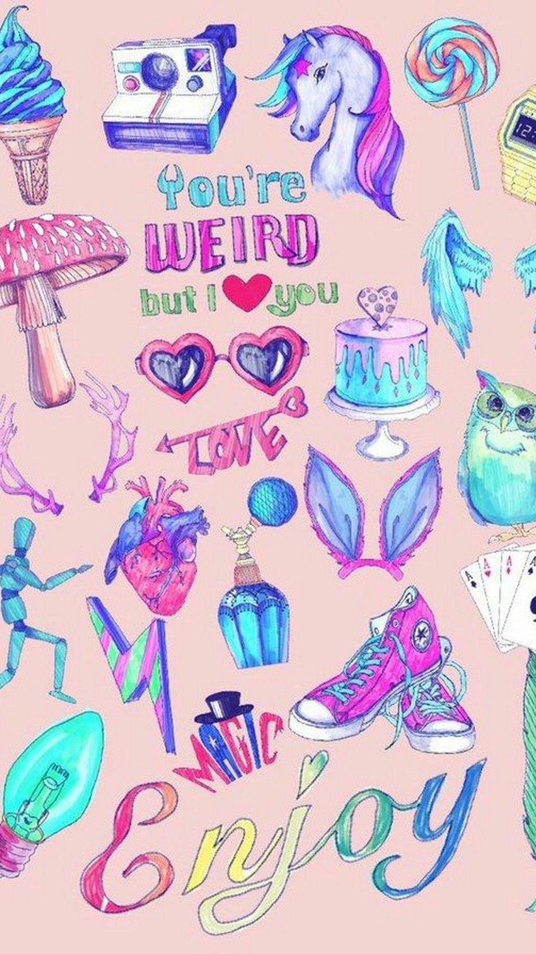1080x1920 Unicorn iPhone Wallpaper Lock Screen Cute iPhone Wallpaper