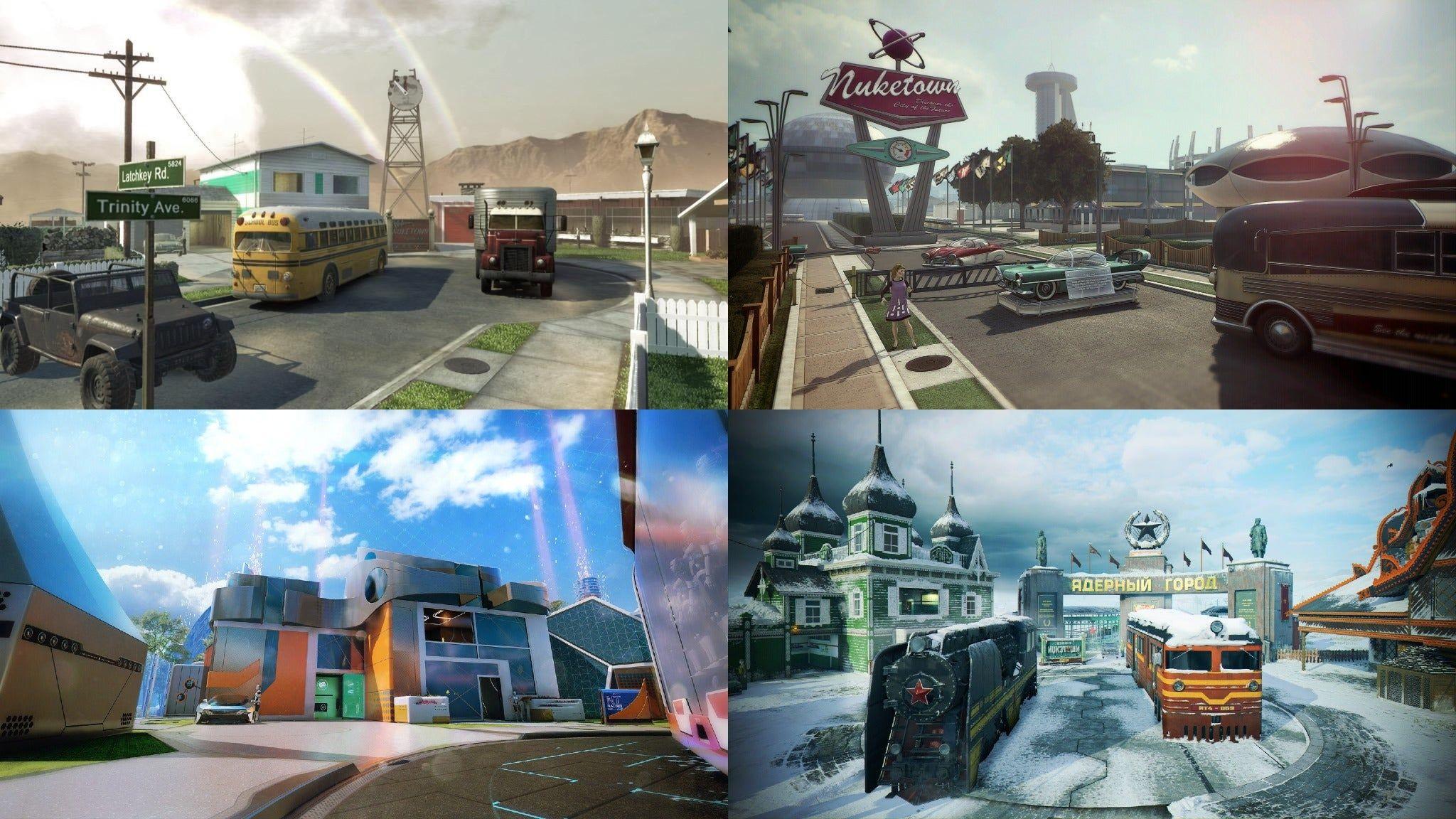 Карта nuketown в call of duty