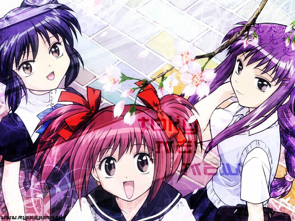 1024x768 Tokyo mew mew Mew Mew Wallpaper