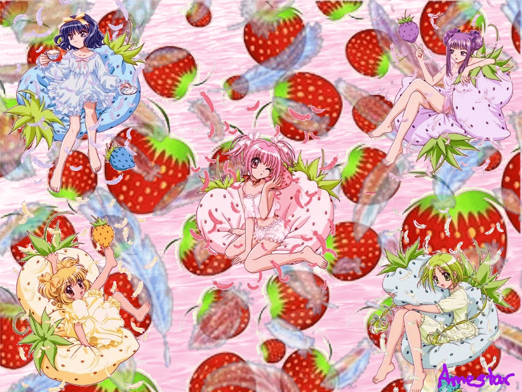 1024x768 tokyo mew mew wps <3 Mew Mew Wallpaper