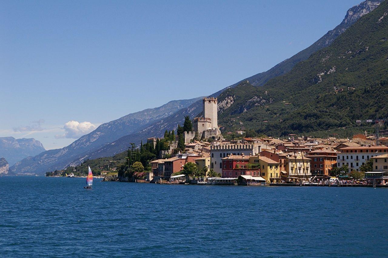 1280x851 Photo Italy Lombardy, Sirmione, province of Brescia, Lake Garda