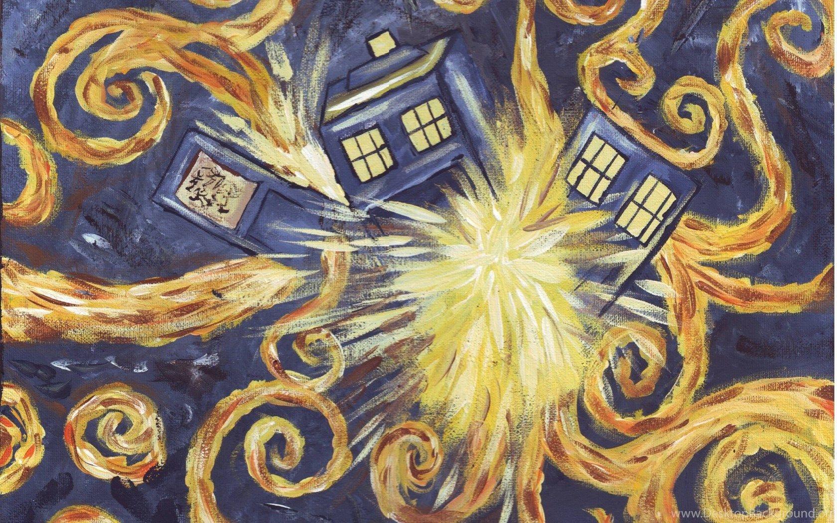 Doctor Who Exploding Tardis Wallpapers