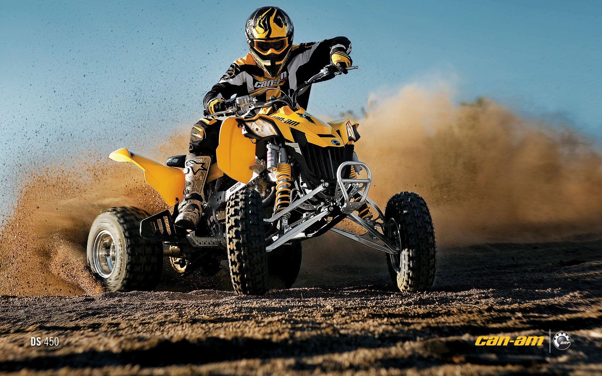 1920x1200 Can Am DS 450 Atv Quad Offroad Motorbike Bike Dirtbike Poster G Wallpaperx1200