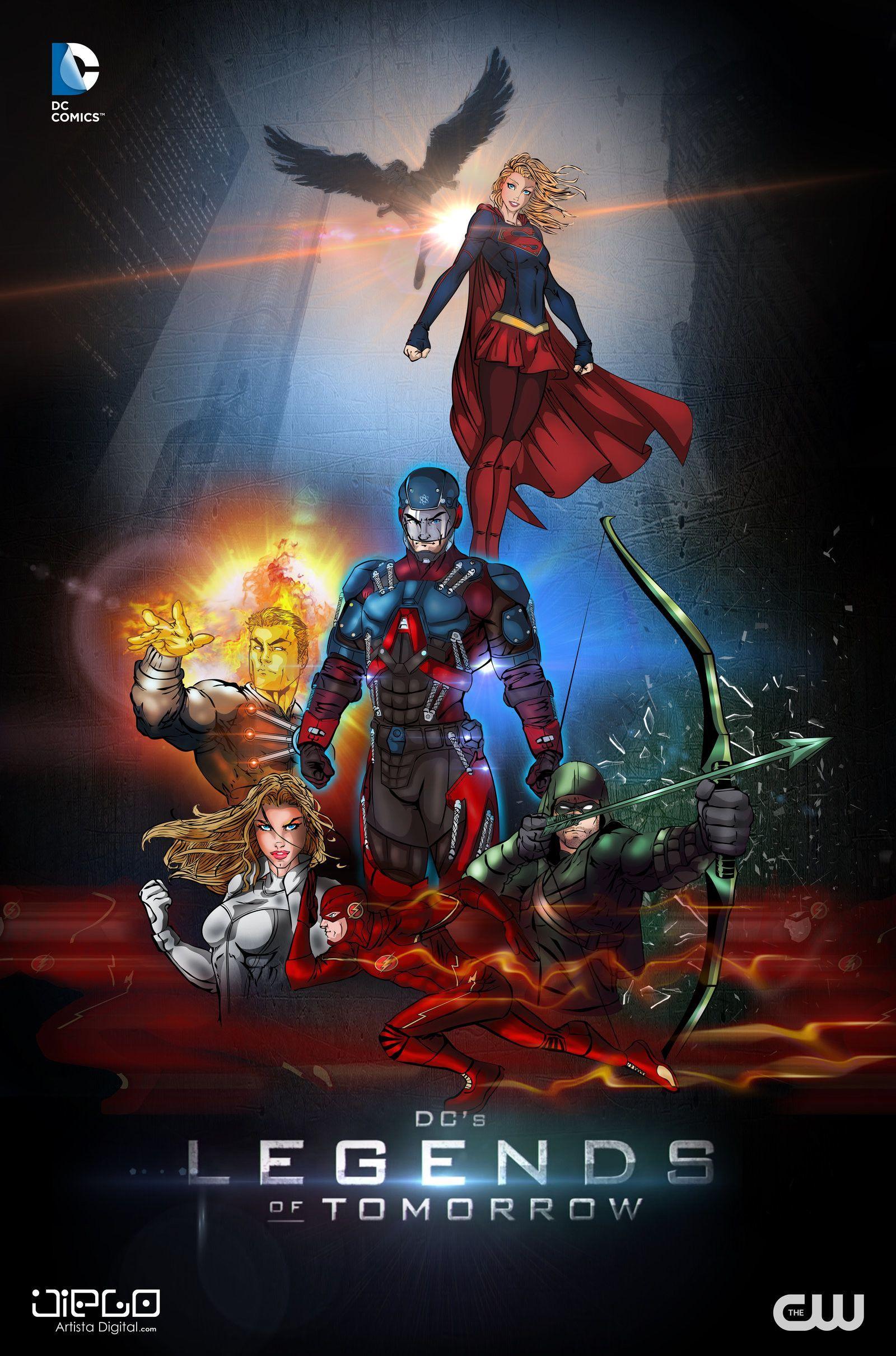 1600x2421 Dc's Legends Of Tomorrow Wallpaper