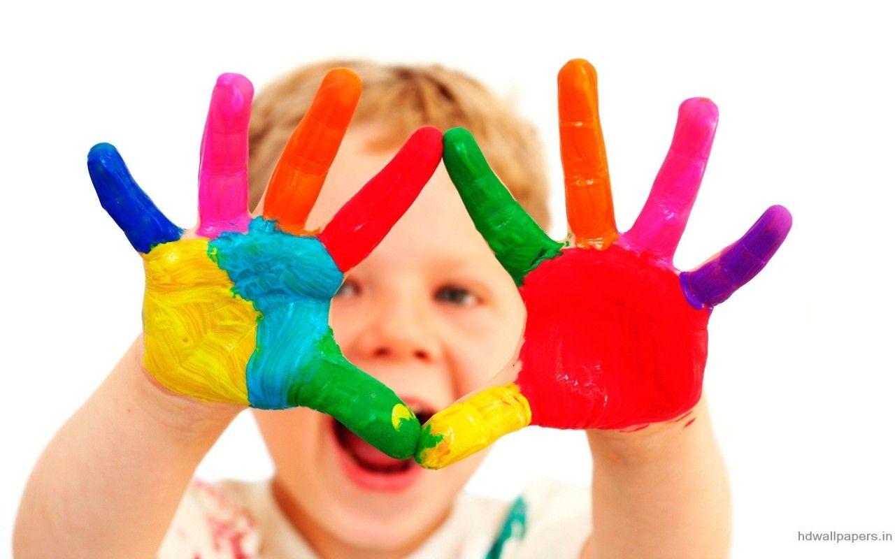 1280x800 Sweet School Kids Playing Wallpaper