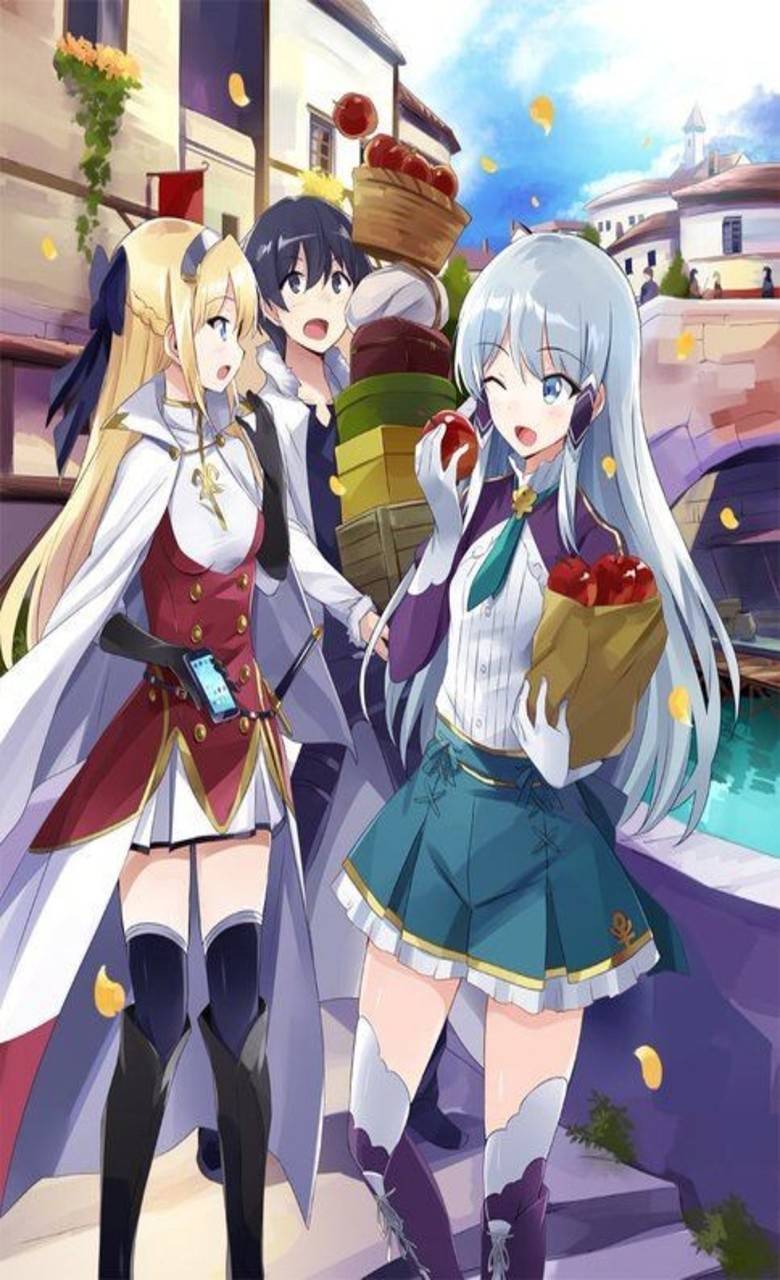 Anime picture isekai wa smartphone to tomo ni. 794x1123 677782 es