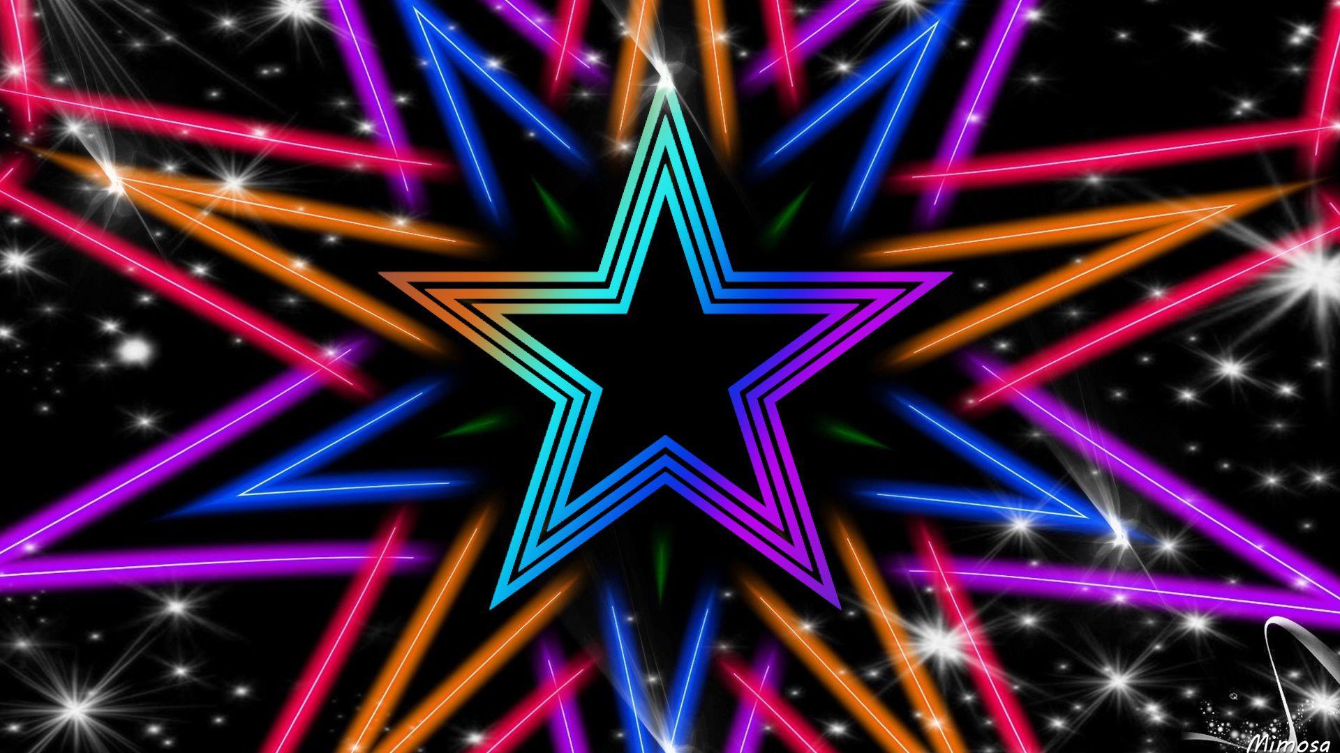 1920x1080 1920x1080 Colorful, Star, Digital Art, Shapes, Abstract, Geometry wallpaper JPG. Mocah.org HD Desktop Wallpaper