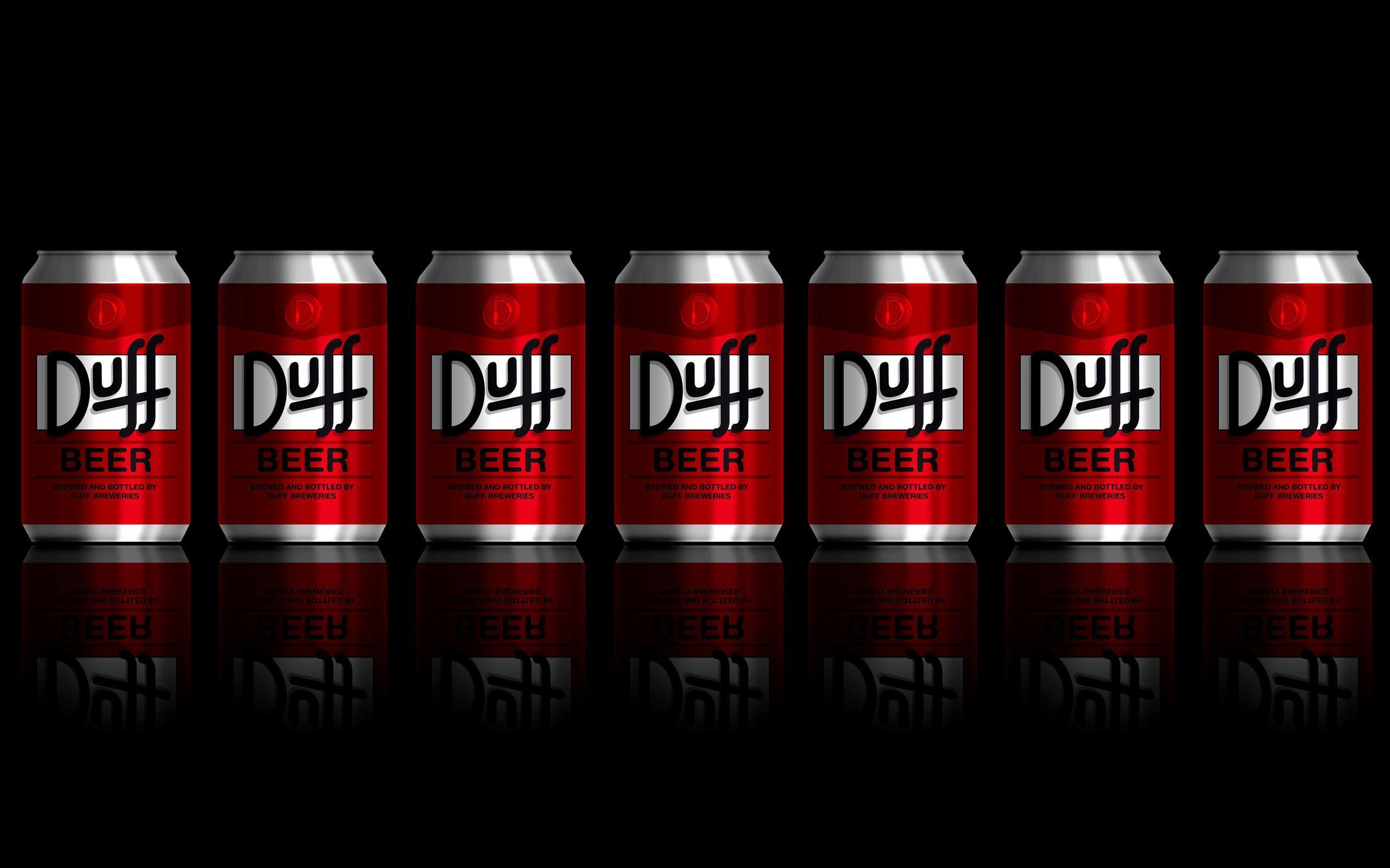 2560x1600 The Simpsons Duff Beer wallpaperx1600