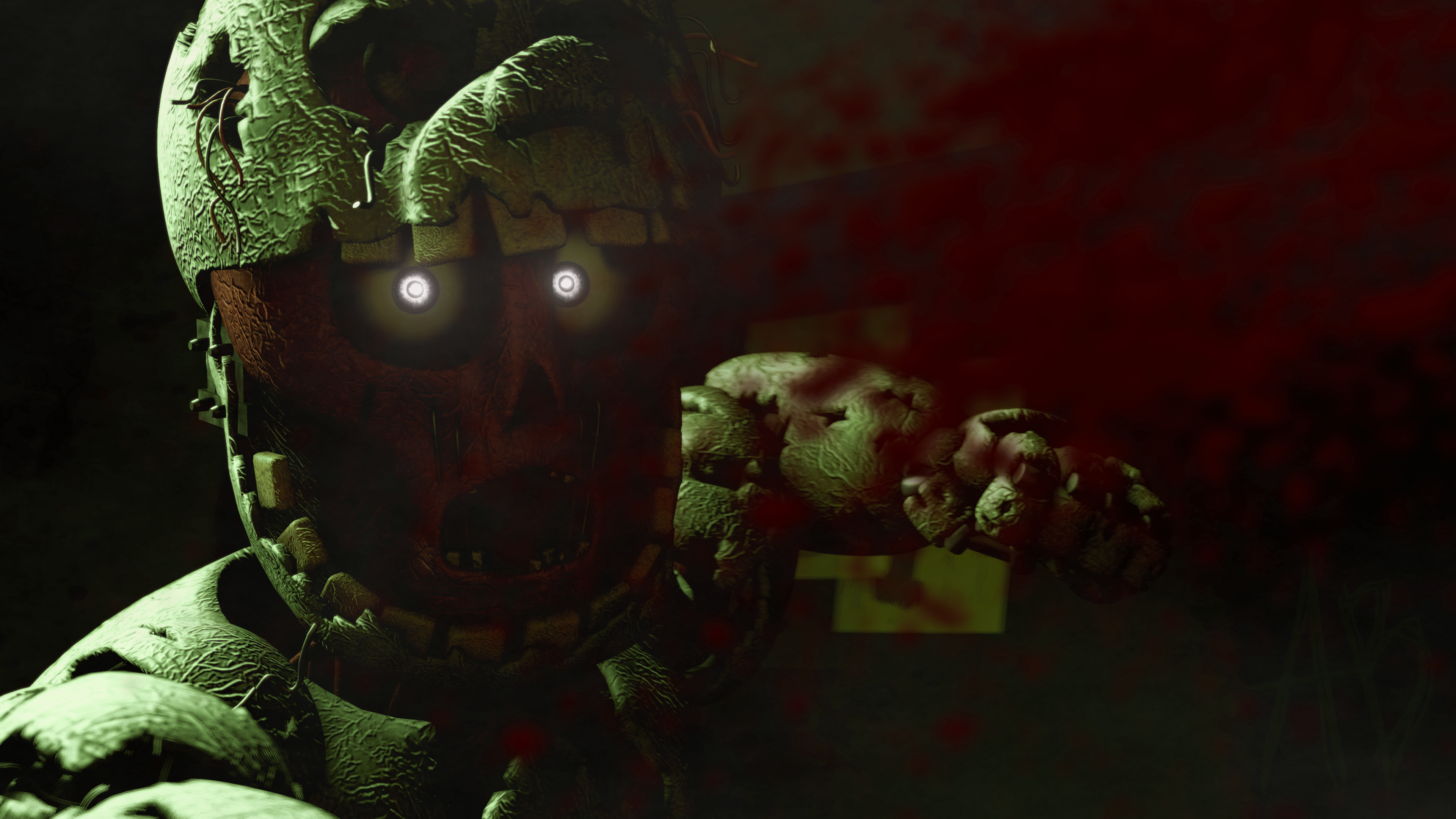 3840x2160 Free download Five Nights at Freddys 3 4k Ultra HD Wallpaper Background Image [3840x2160] for your Desktop, Mobile & Tablet. Explore Five Nights At Freddy's 3 Wallpaper