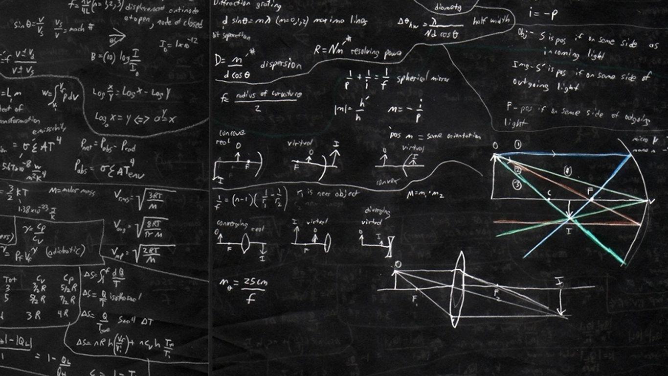 1366x768 Beautiful Blackboard Wallpaper Background, Image, Picture