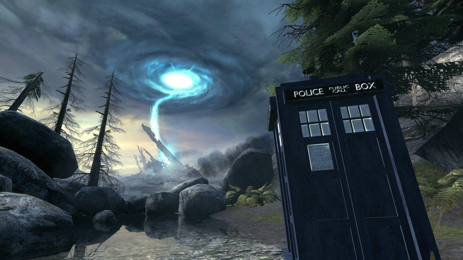 1920x1080 Had Insomnia Last Night And Decided To Make This Wallpaper Using Garry's Mod! (a Half Life 2 Sandbox Mod) Does R Doctorwho Approve? =)