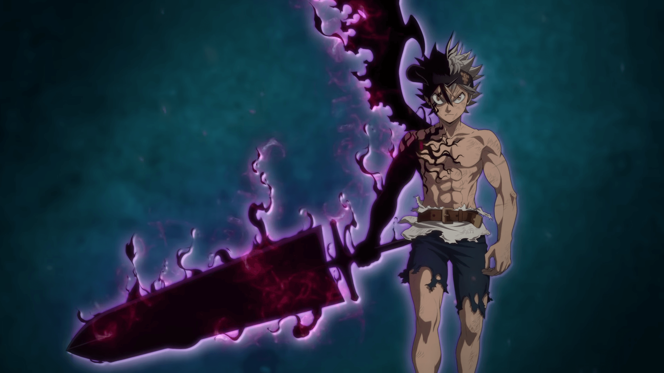 2560x1440 Anime Black Clover Full HD Wallpaper