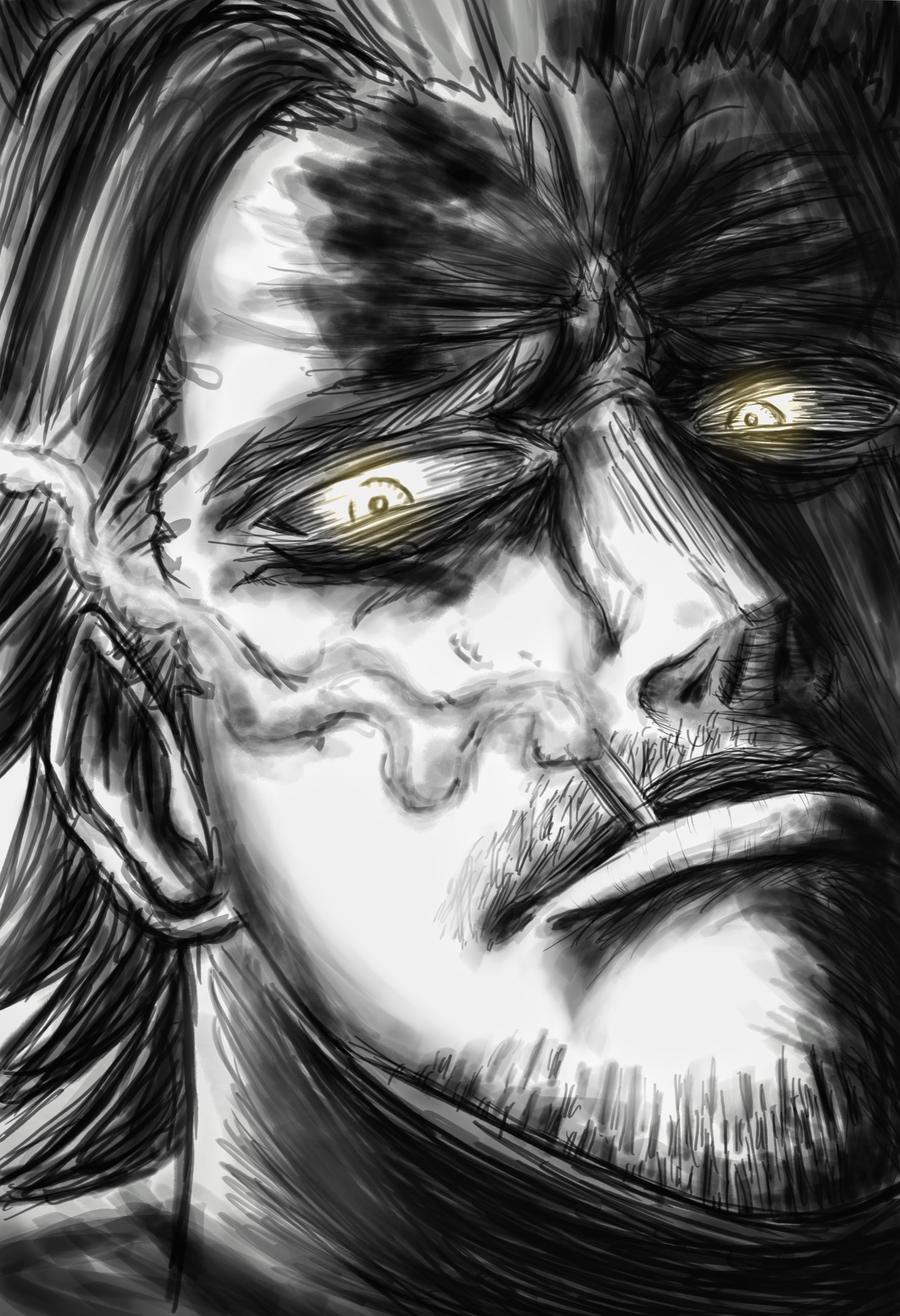 3308x4835 Yami Sukehiro fanart