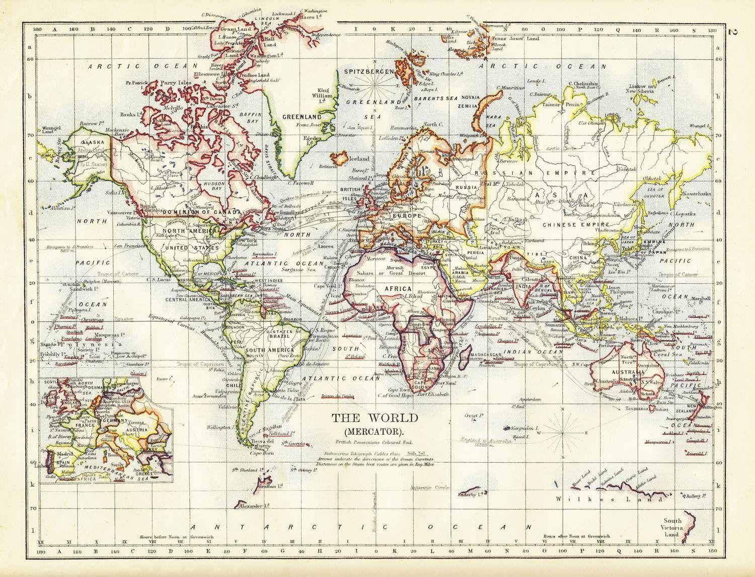 1500x1147 Old world map Wallpaper. World map wallpaper, Old world maps, Map wall mural