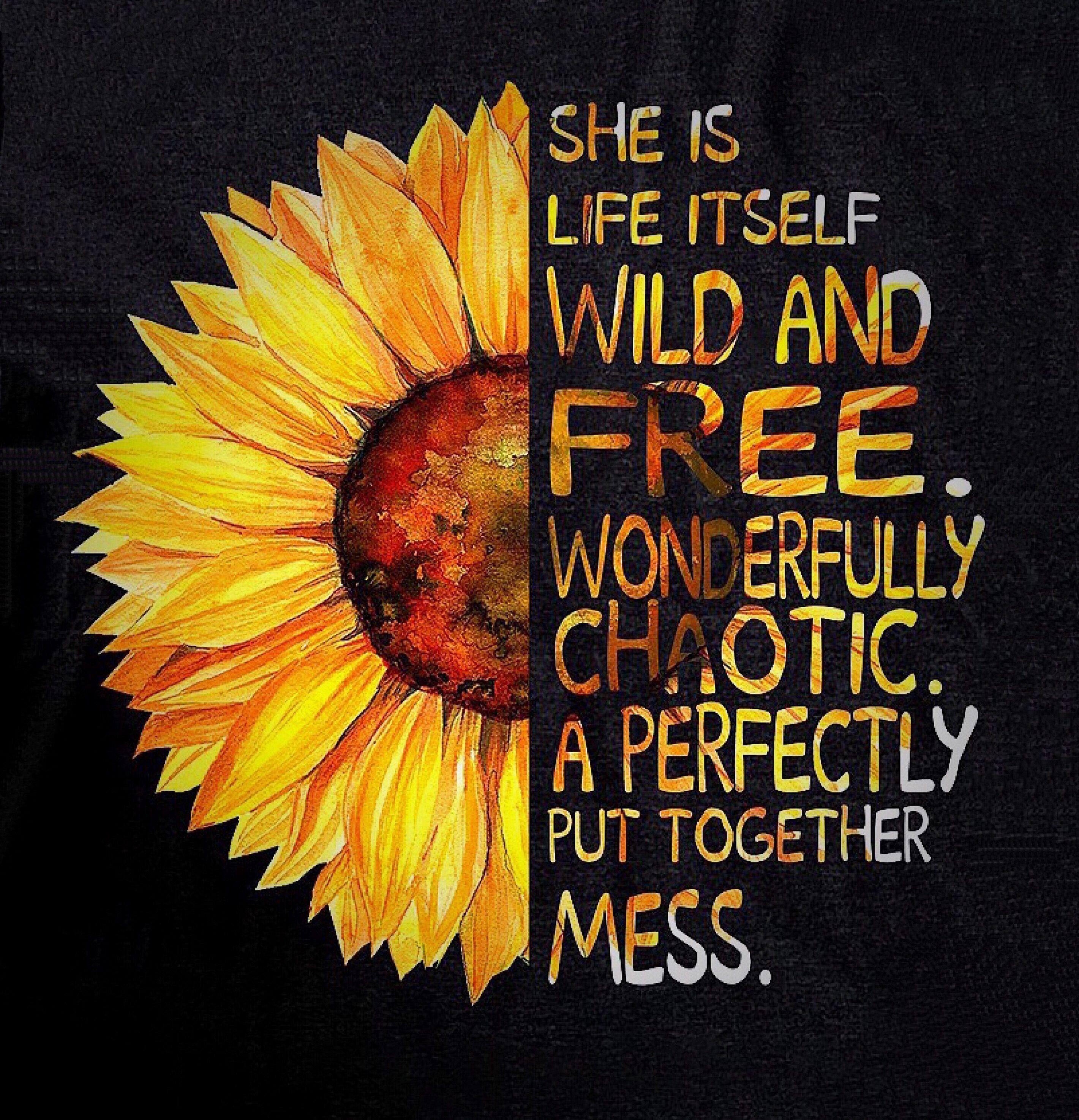 Tumblr Sunflower Wallpaper With Quotes - img-internet