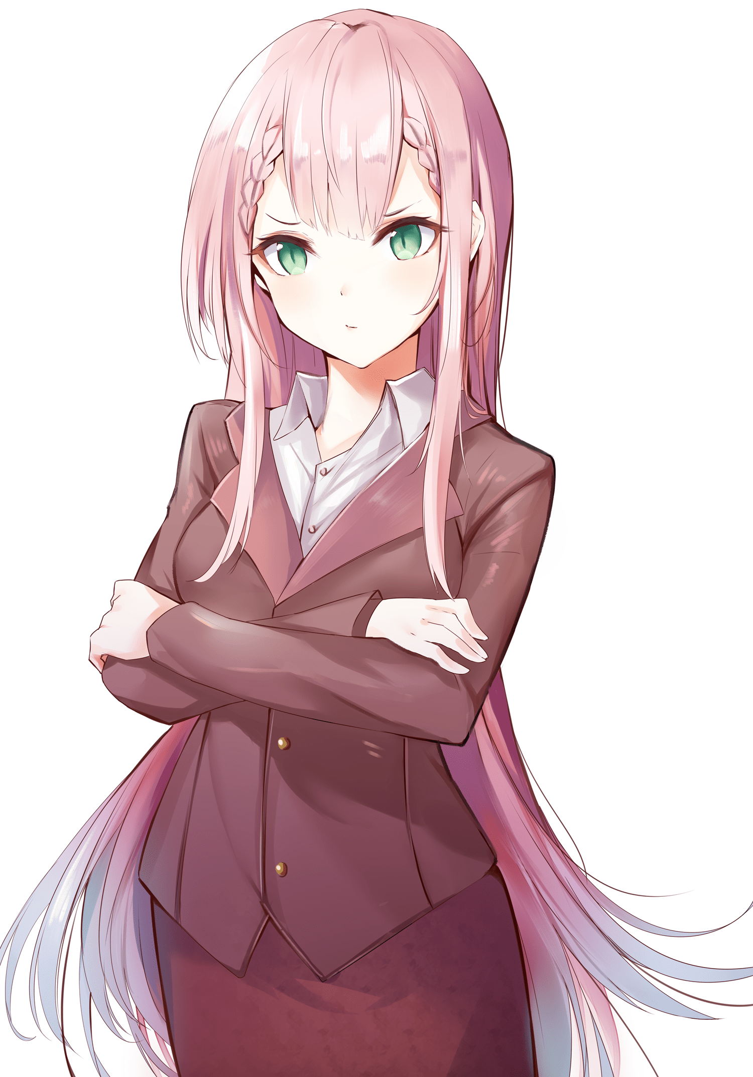 1500x2145 Kirisu Mafuyu wa Benkyou ga Dekinai Anime Image Board
