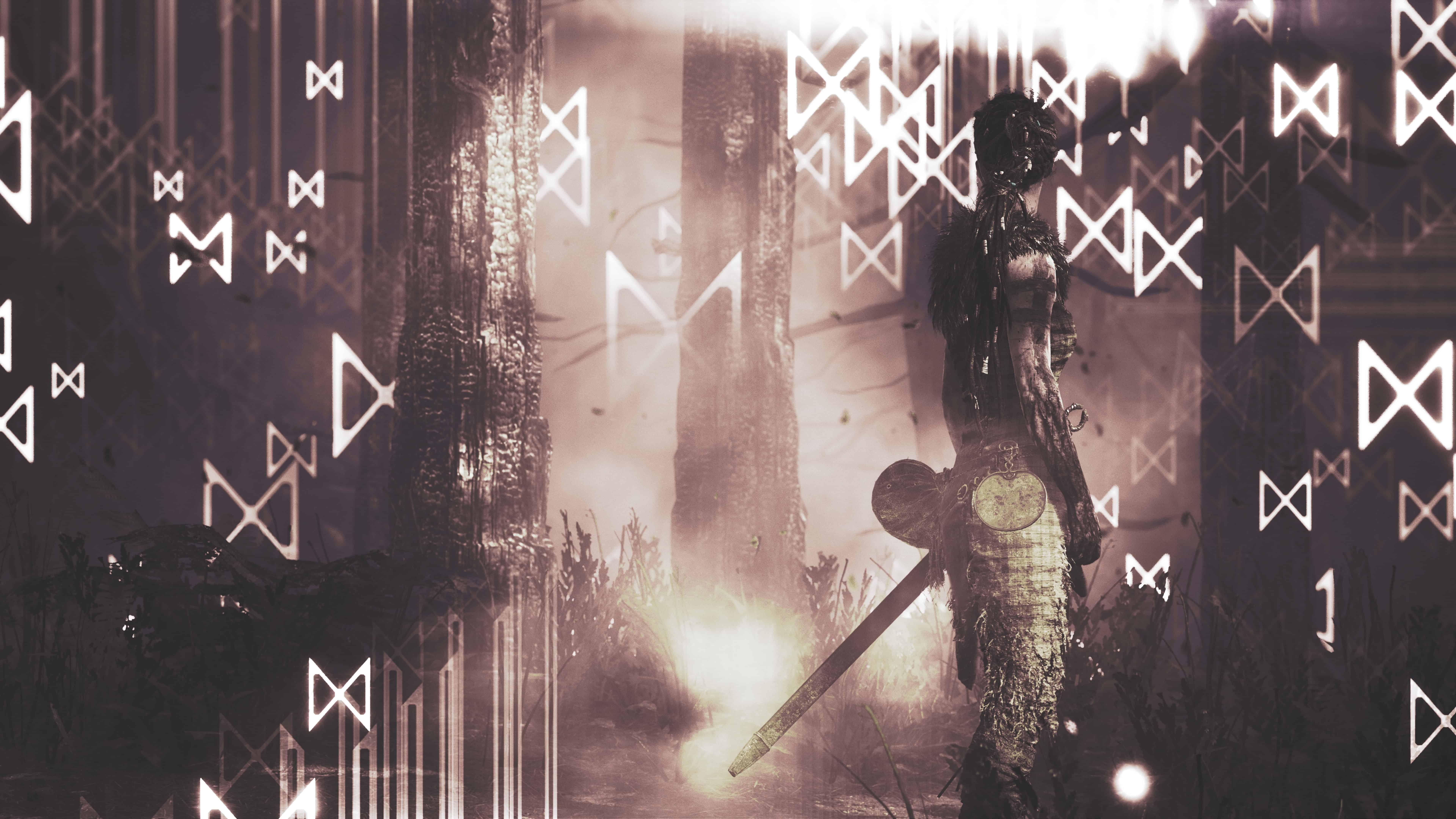 7680x4320 Hellblade Senuas Sacrifice Forest UHD 8K Wallpaper