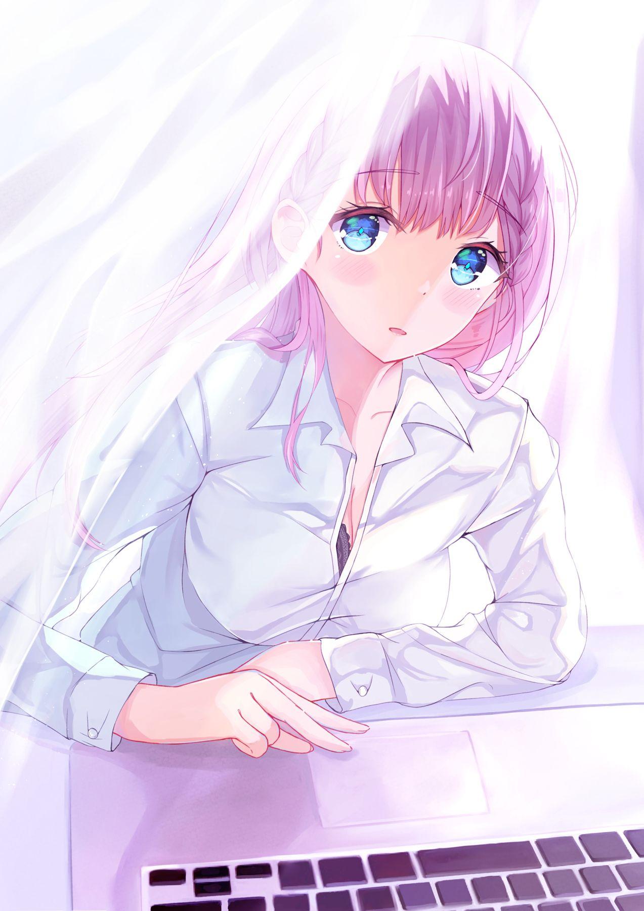 1273x1800 Kirisu Mafuyu wa Benkyou ga Dekinai Anime Image Board