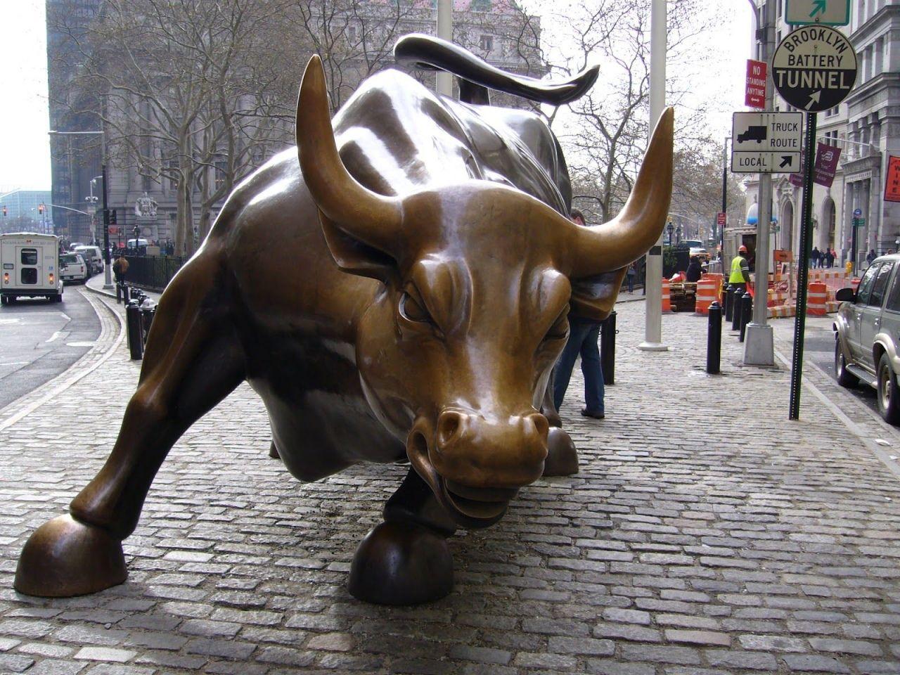 Wall Street Bull Wallpapers - Top Free Wall Street Bull Backgrounds ...