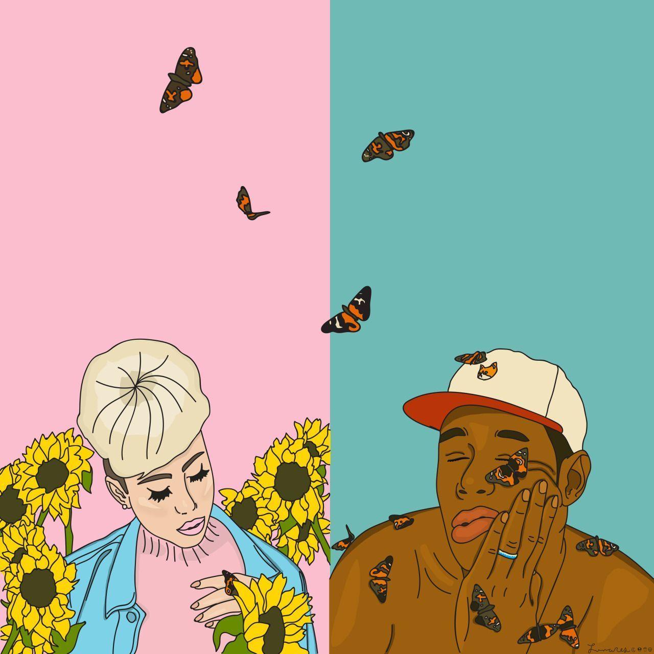 1280x1280 Tyler The Creator iPhone Background