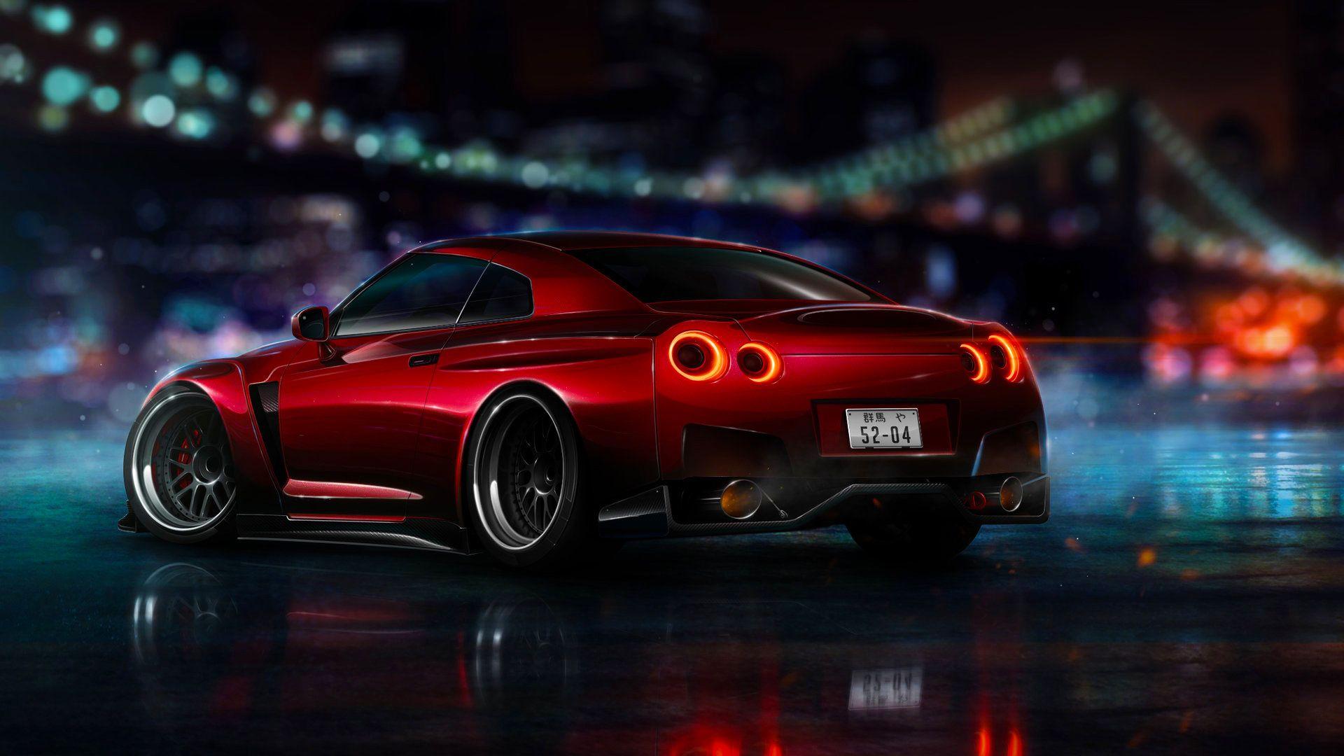 1920x1080 Nissan GT R R35 Wallpaper Car