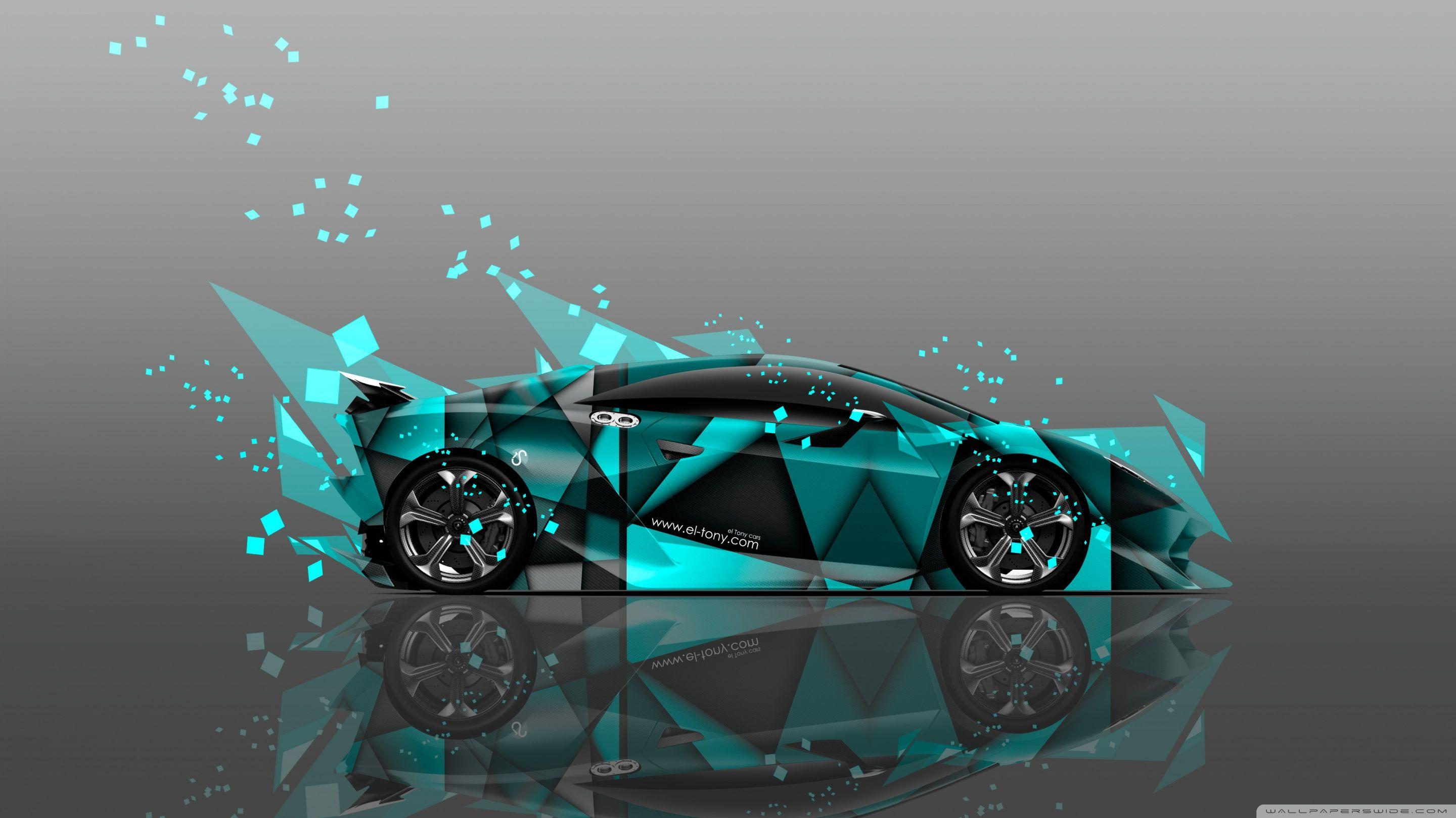 2880x1620 Lamborghini Sesto Elemento Abstract Aerography Car design by Tony Kokhan Ultra HD Desktop Background Wallpaper for : Widescreen & UltraWide Desktop & Laptop : Multi Display, Dual Monitor : Tablet