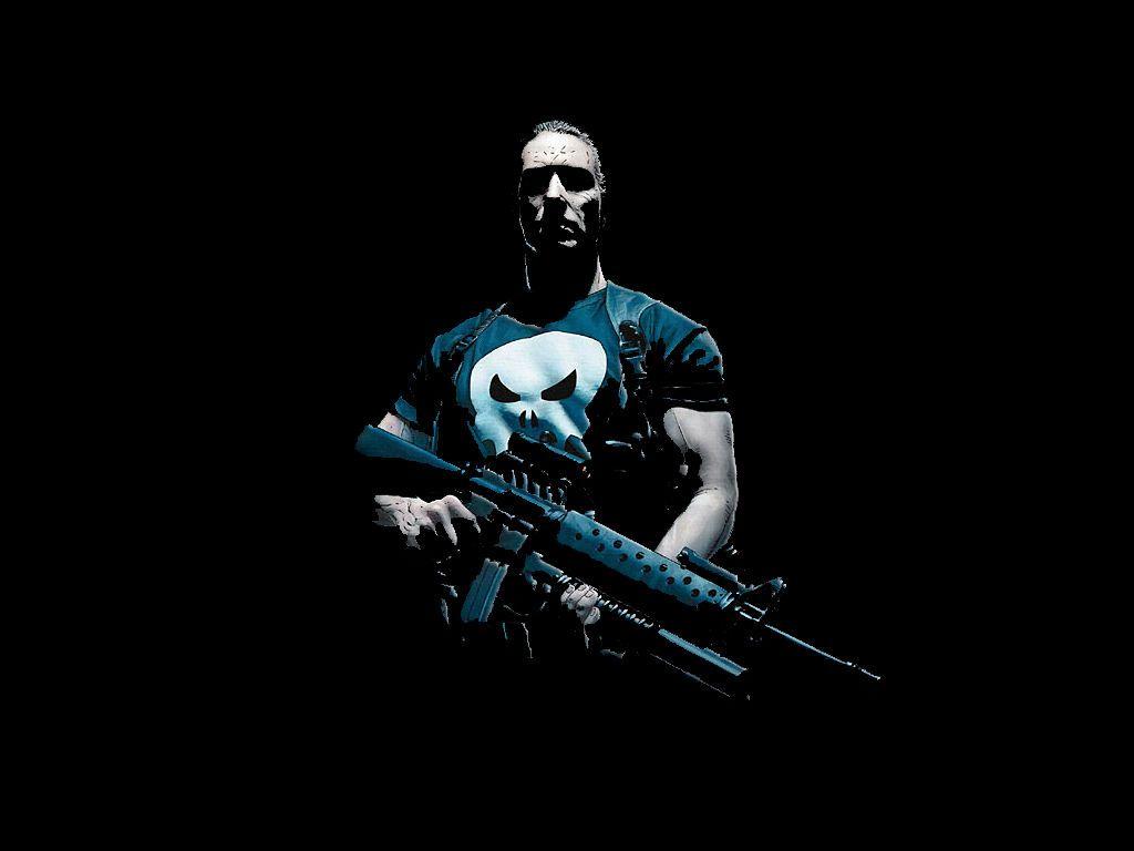 1024x768 The Punisher On The Set Of Daredevil