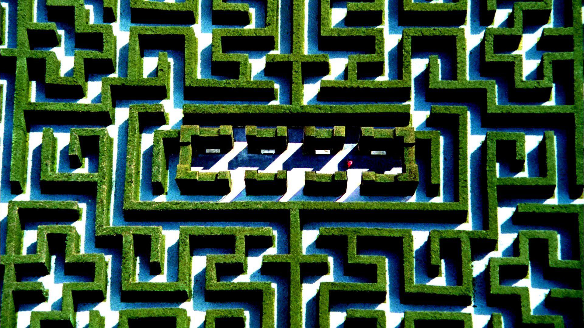 1920x1080 THE SHINING horror thriller dark movie film classic psychedelic maze pattern garden wallpaperx1080