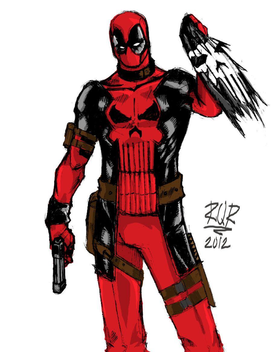 900x1165 Punisher And Deadpool Wallpaper image