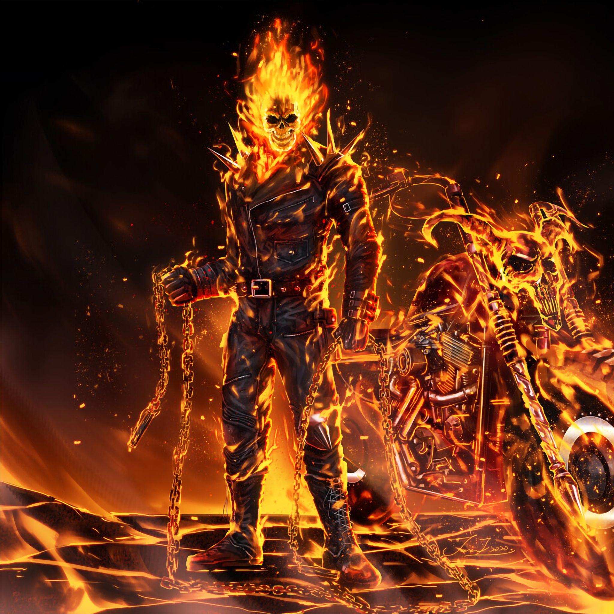 Cool Ghost Rider Wallpapers - Top Free Cool Ghost Rider Backgrounds -  WallpaperAccess