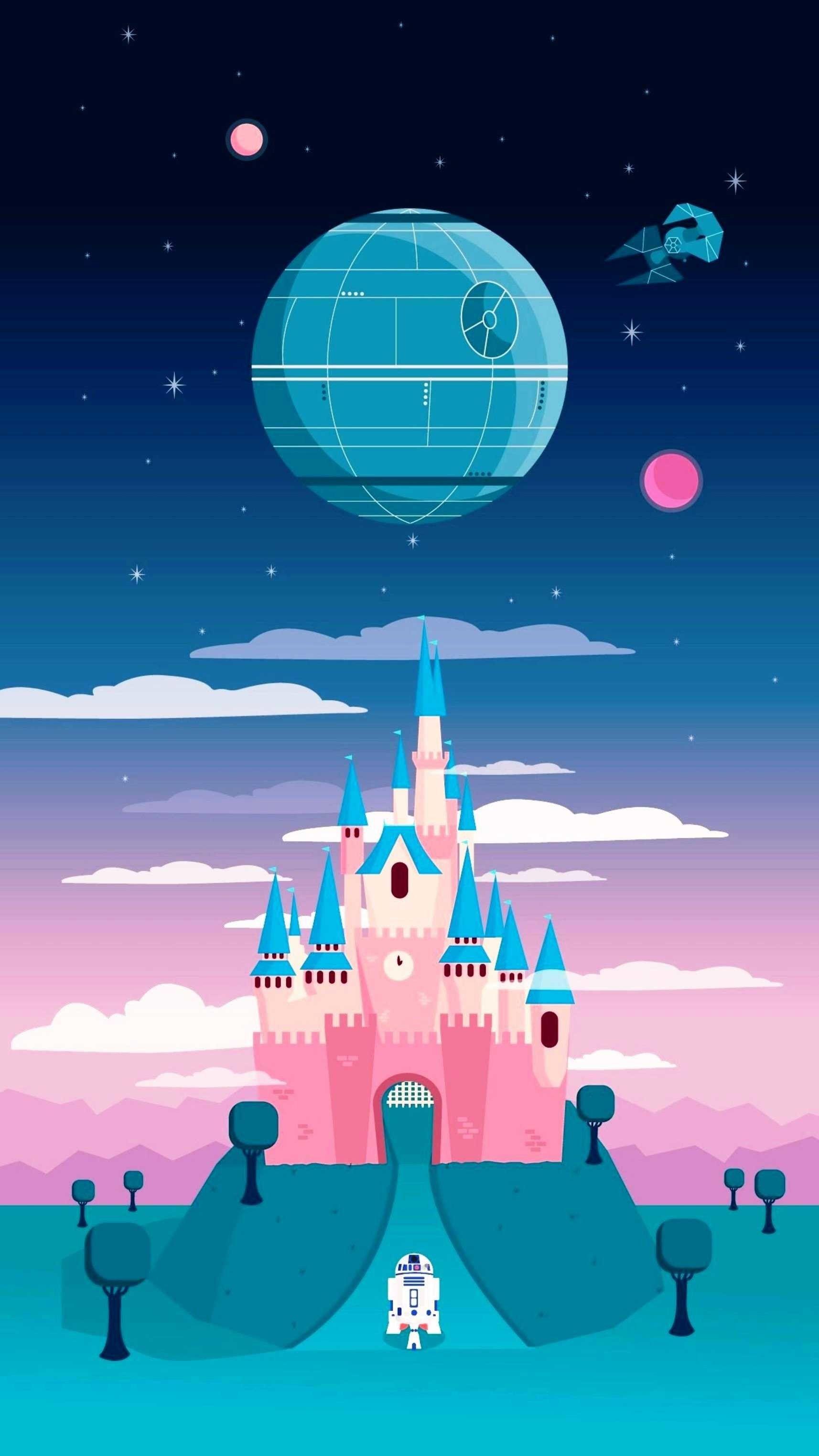 1714x3047 Star Wars Wallpaper Minimalist