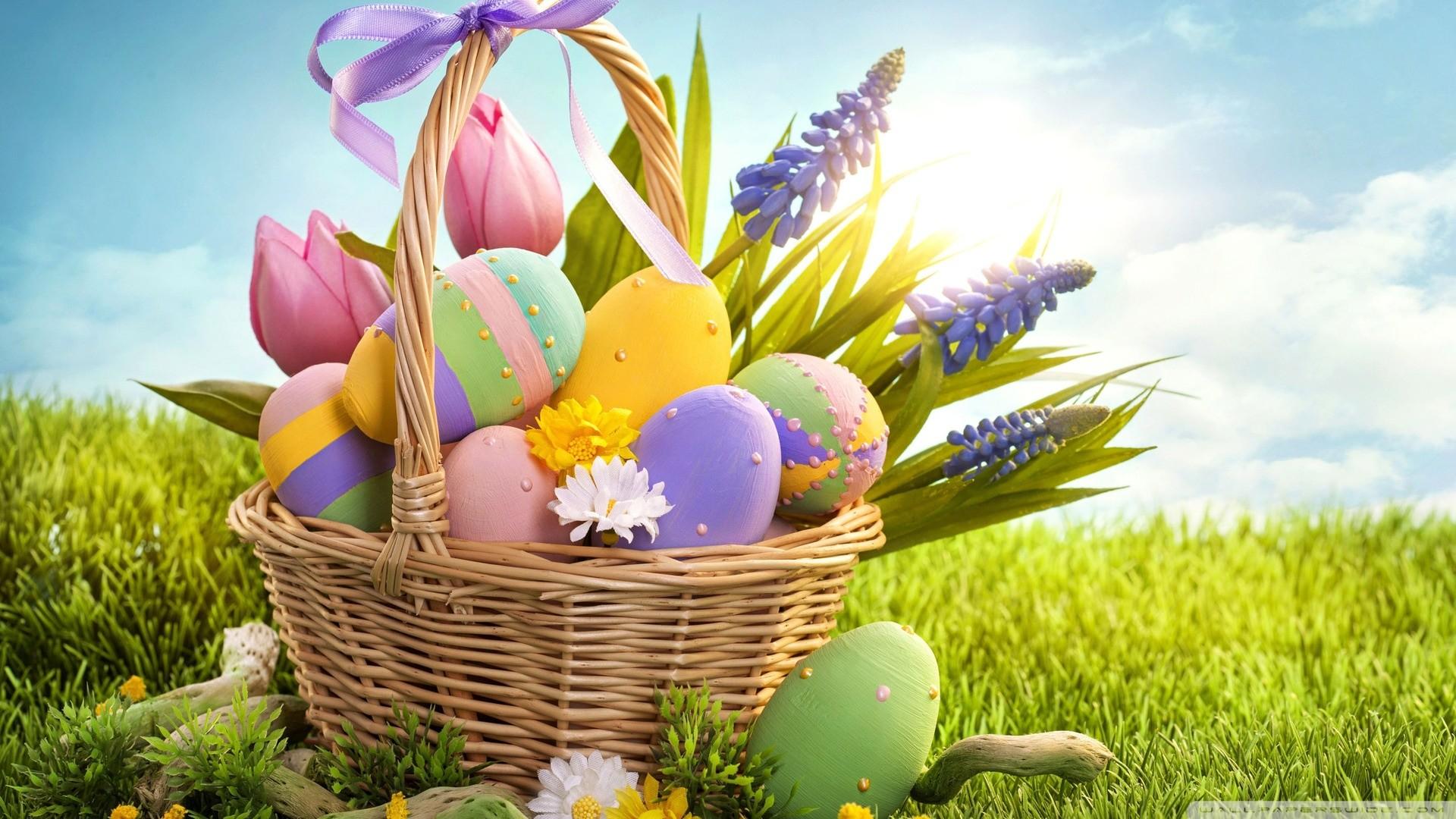 Easter Basket Wallpapers - Top Free Easter Basket Backgrounds