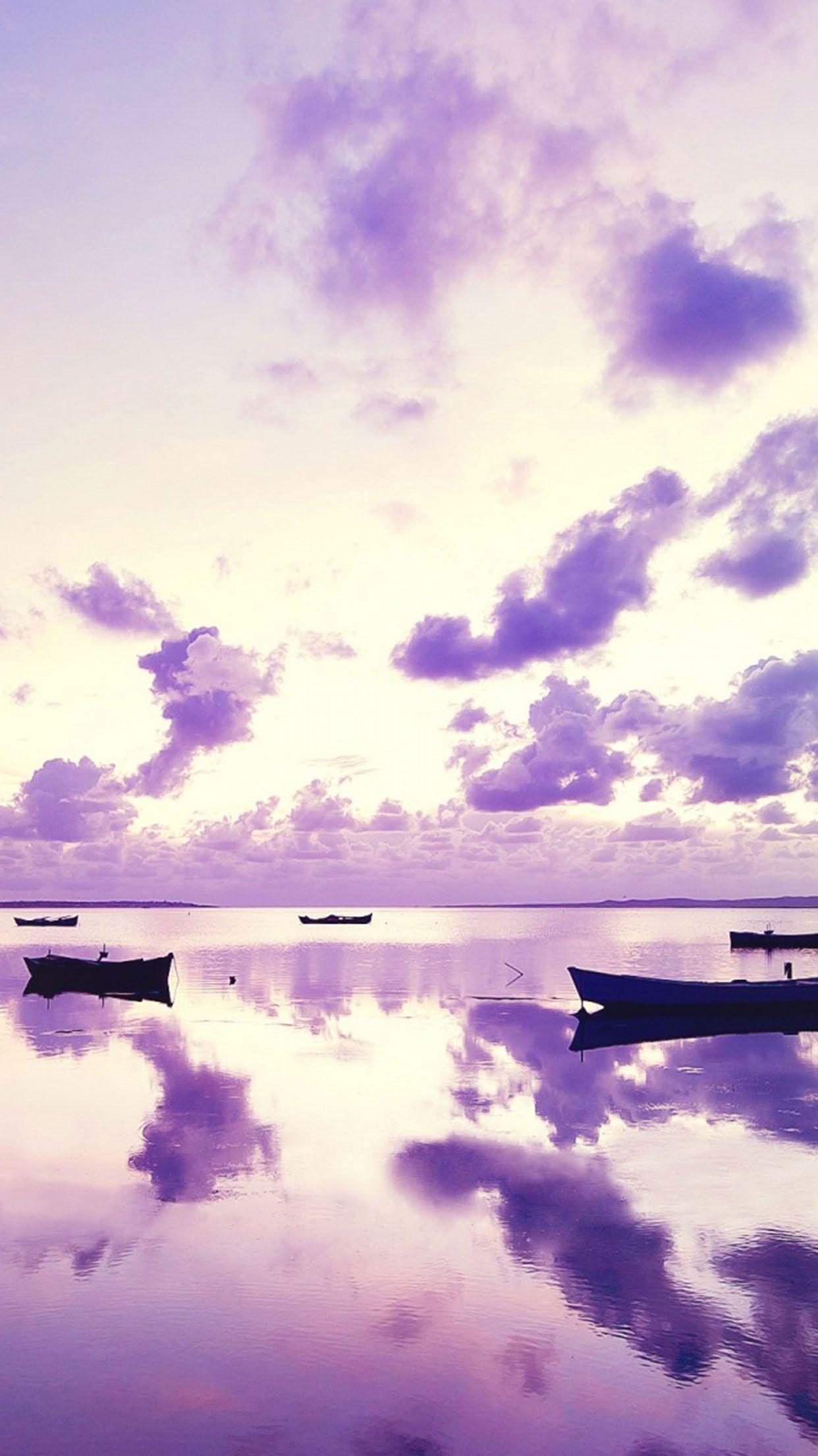 1242x2208 Purple nature ocean wallpaper #iPhone #android #ocean #purple #nature # wallpaper more like this on wallzapp.com. Fondo, Fondos de pantalla, Fondos