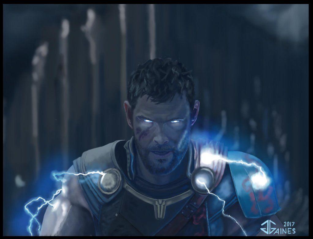 1023x780 Thor Ragnarok Lightning Wallpaper