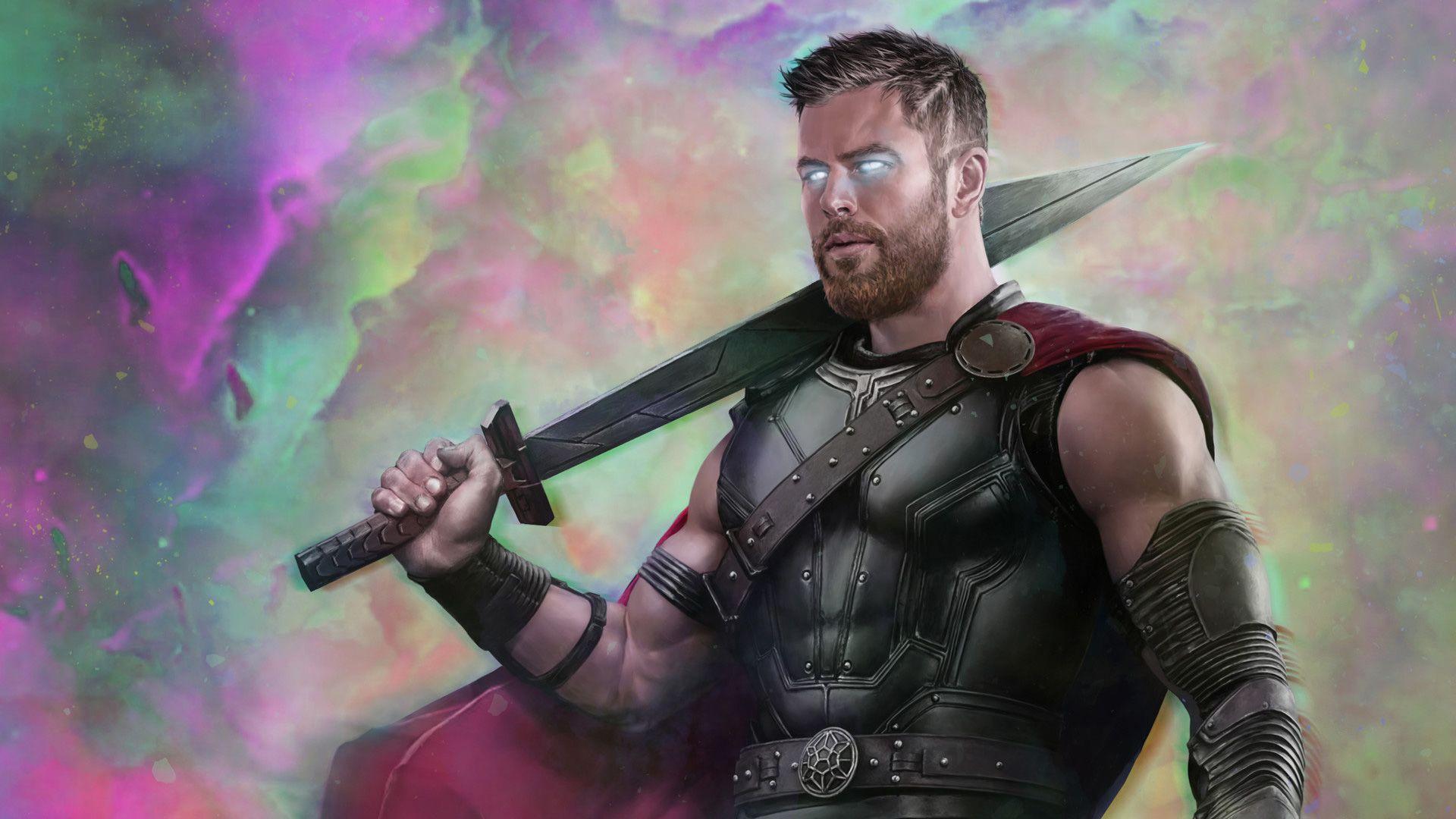 1920x1080 Thor Ragnarok Movie Art HD Superheroes, 4k Wallpaper, Image, Background, Photo and Picture