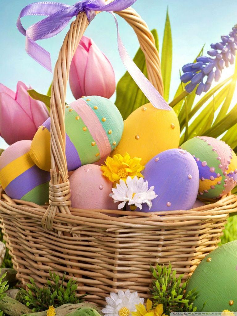 Easter Basket Wallpapers - Top Free Easter Basket Backgrounds ...